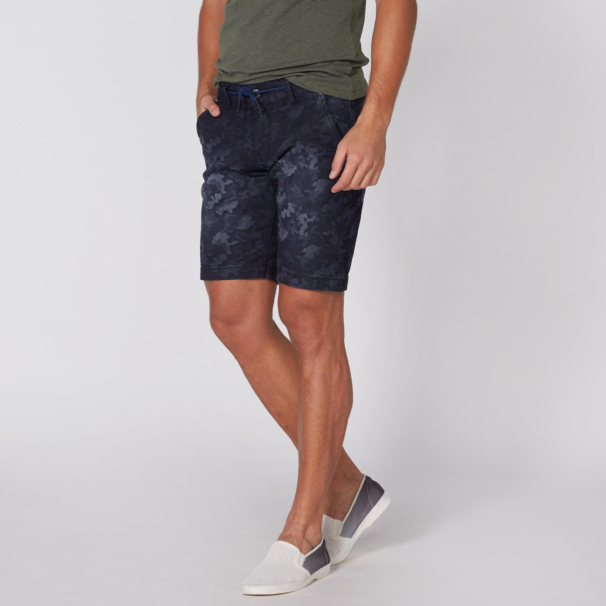Being Human Printed Shorts with Pocket Detail-men-clothing-bottoms-shorts-image-2
