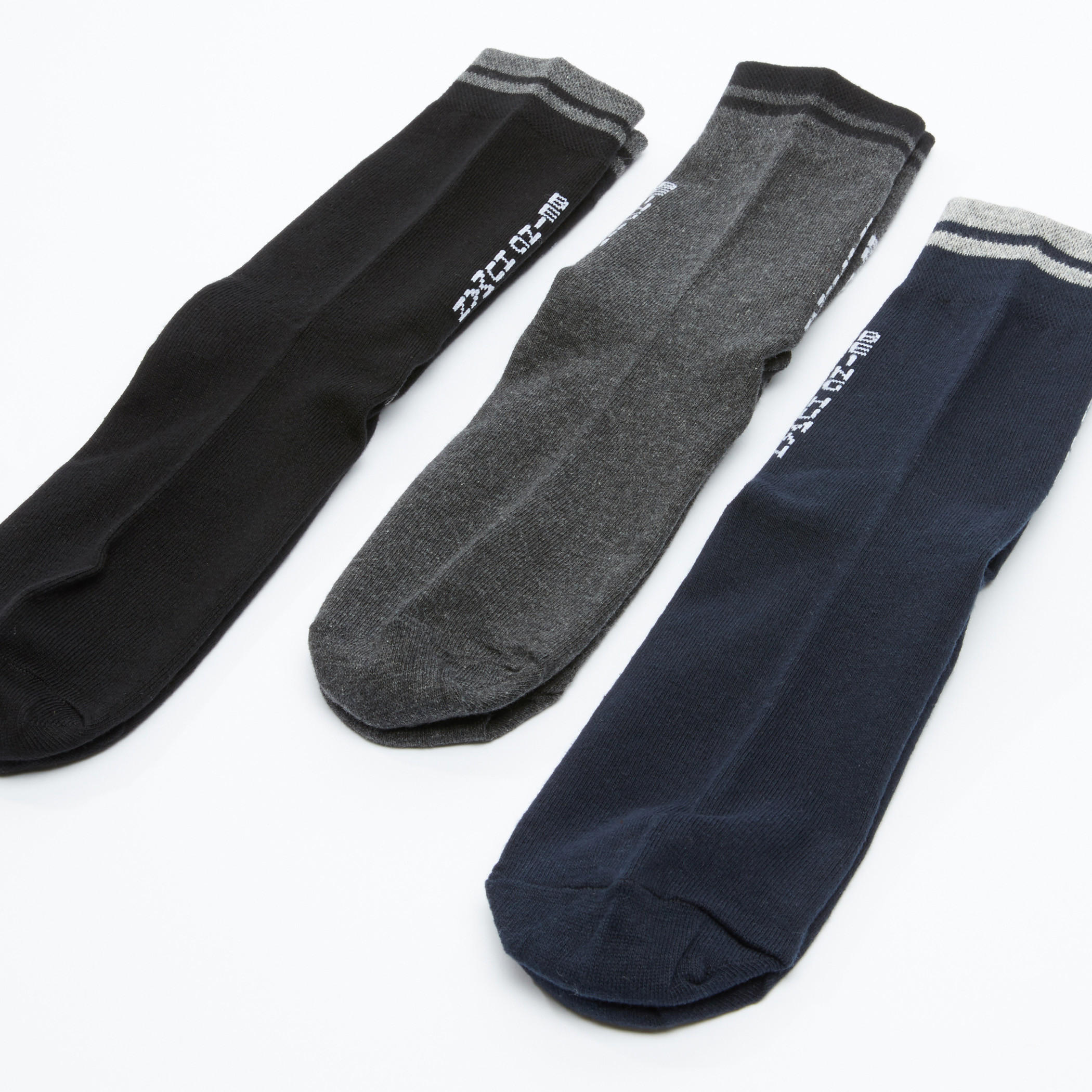 جوارب متوسطة الطول من بيينج هيومان - طقم من 3 أزواج-men-socks-image-2