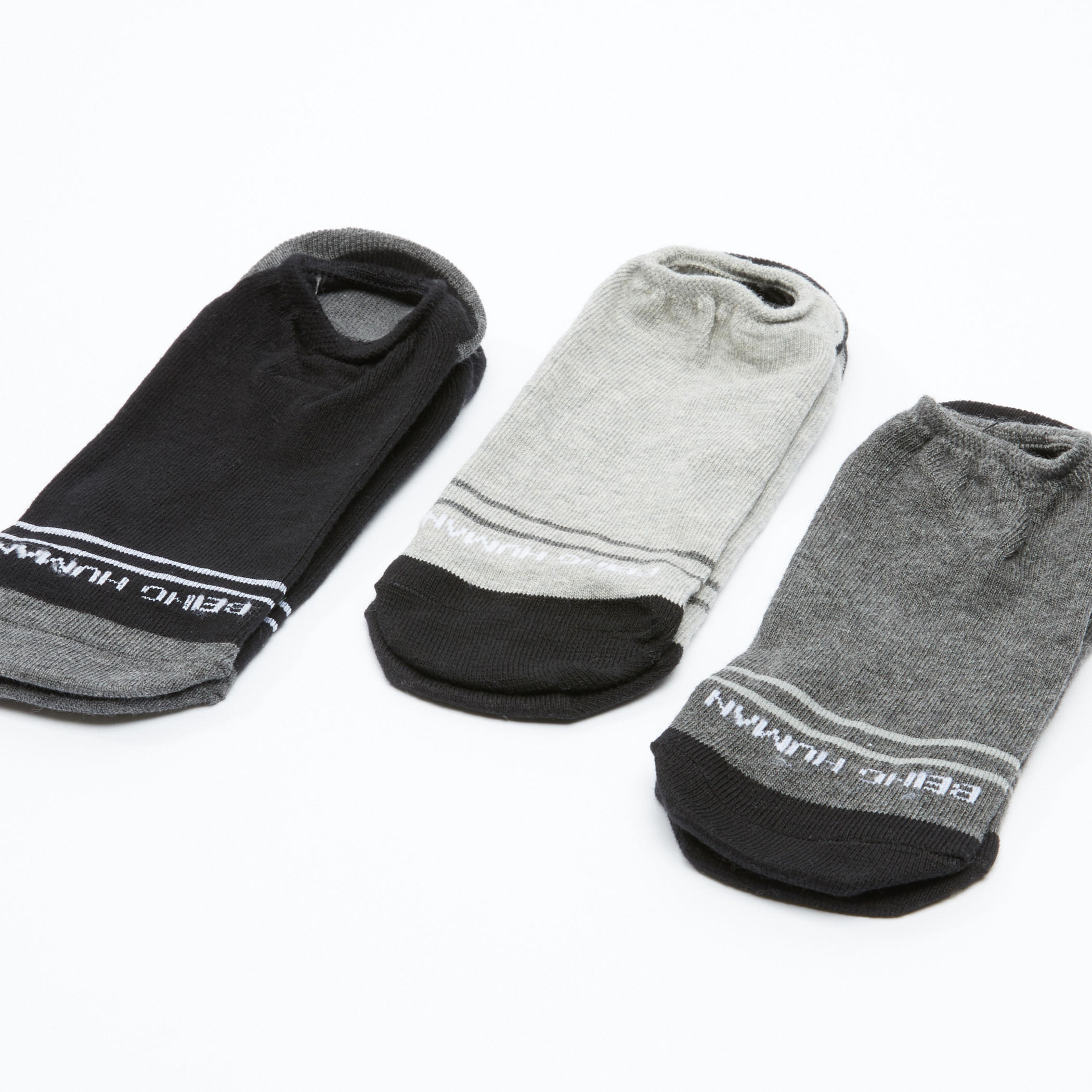 جوارب غير مرئية بطبعات بيينج هيومان - طقم من 3 أزواج-men-socks-image-3