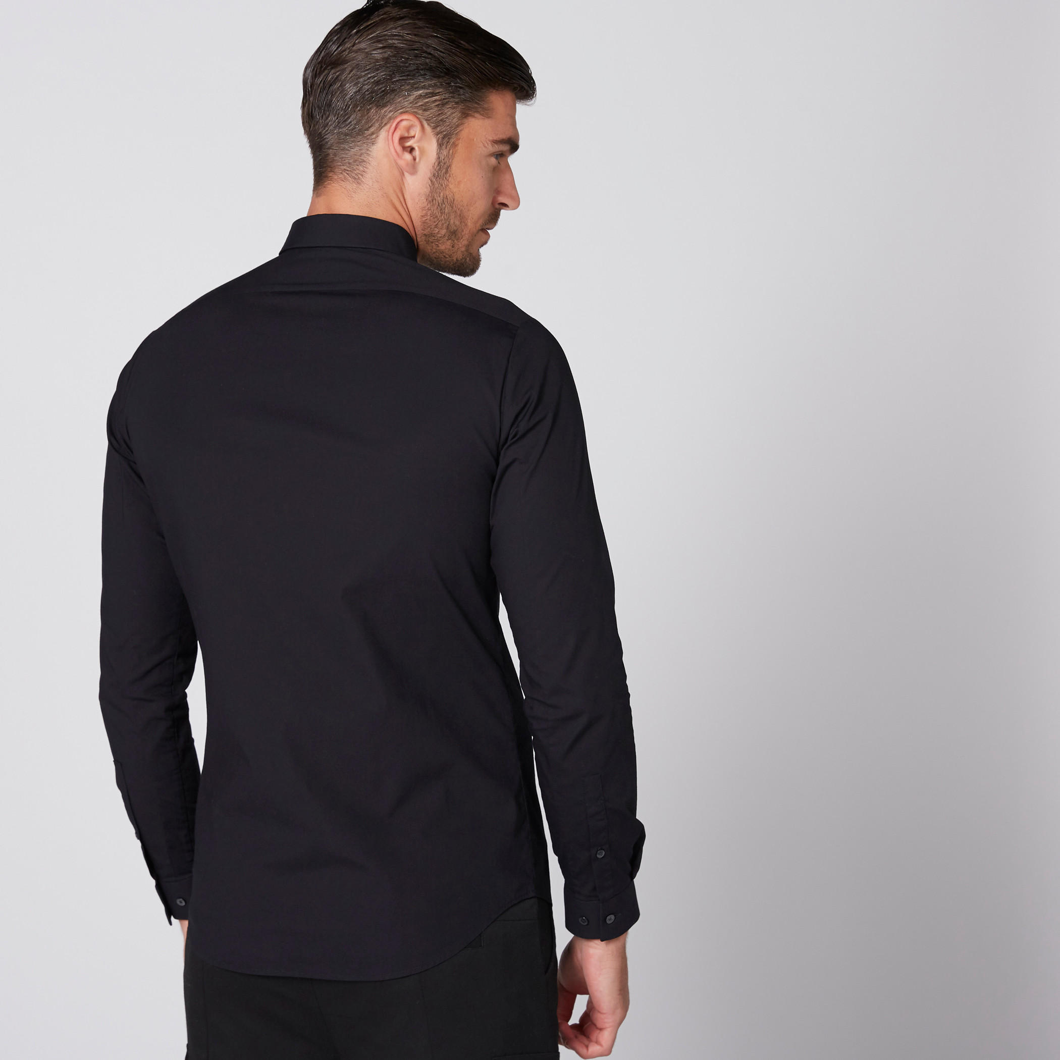 Being Human Long Sleeves Shirt with Complete Placket-men-clothing-shirts-image-2