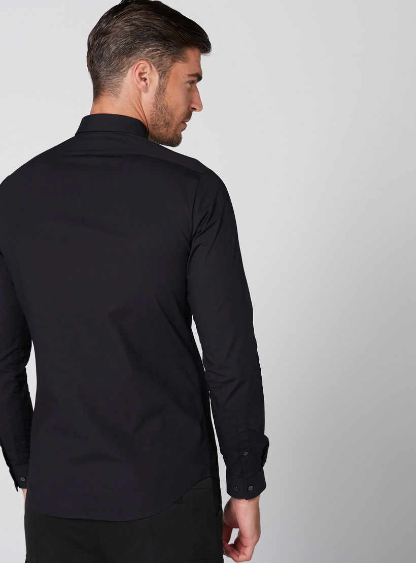 Being Human Long Sleeves Shirt with Complete Placket-men-clothing-shirts-image-2