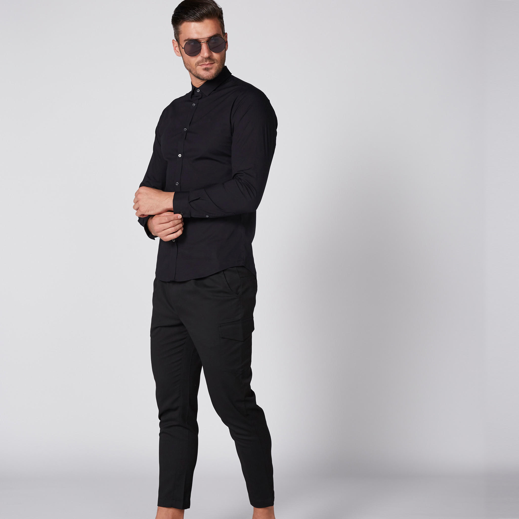Being Human Long Sleeves Shirt with Complete Placket-men-clothing-shirts-image-3