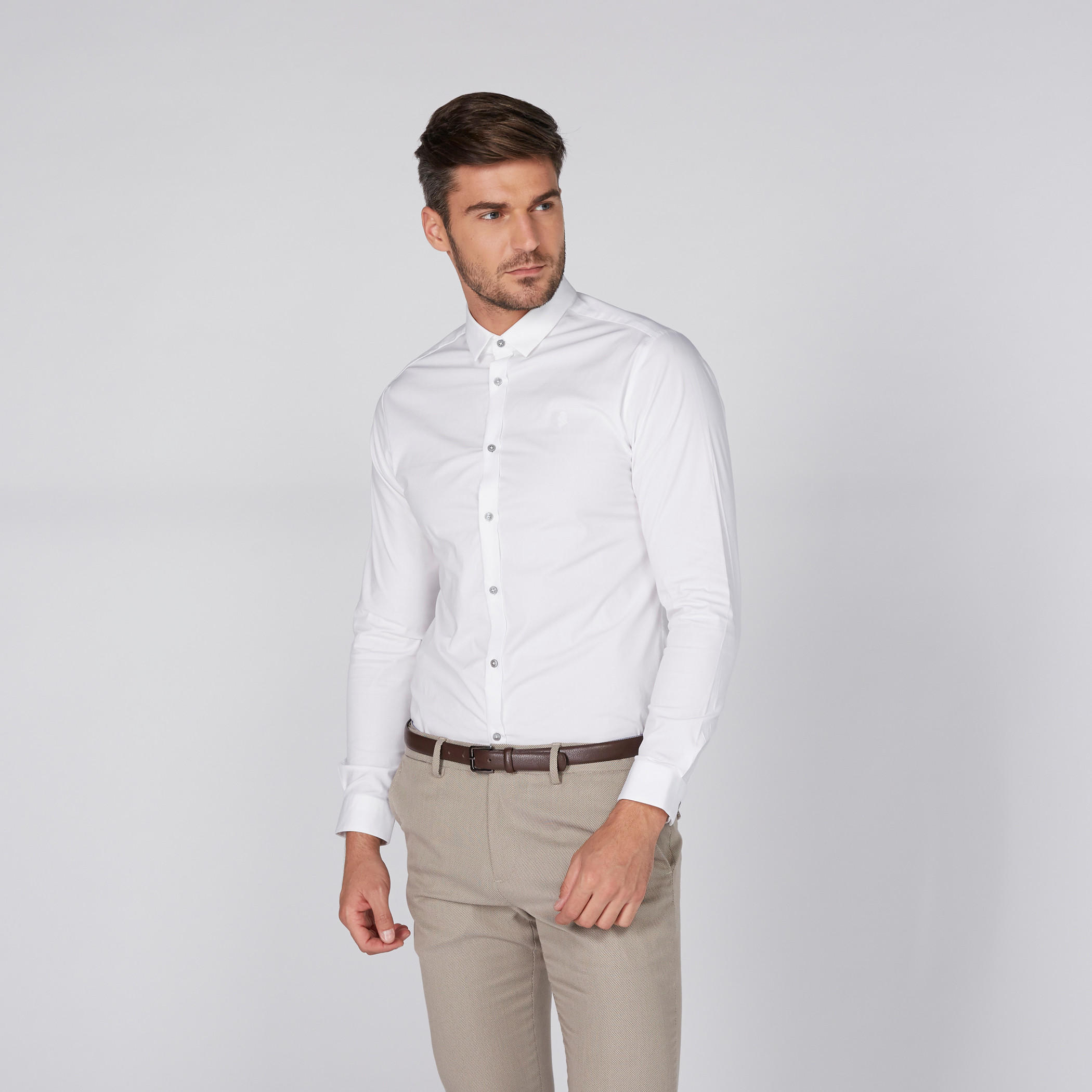 Being Human Long Sleeves Shirt with Complete Placket-men-clothing-shirts-image-1