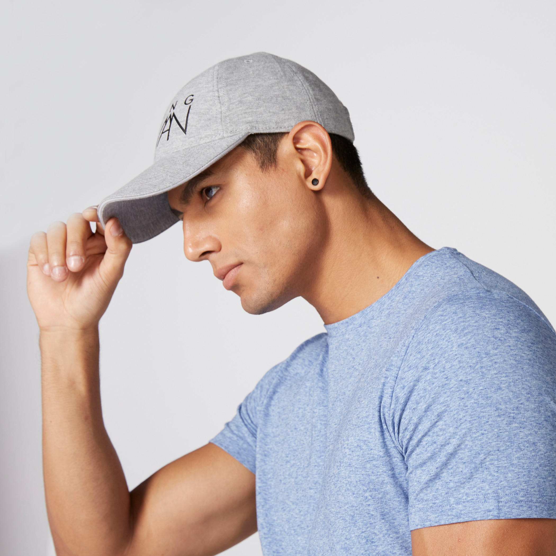 قبعة كاب بثنية إغلاق وطبعات بيينج هيومان-men-caps-image-2