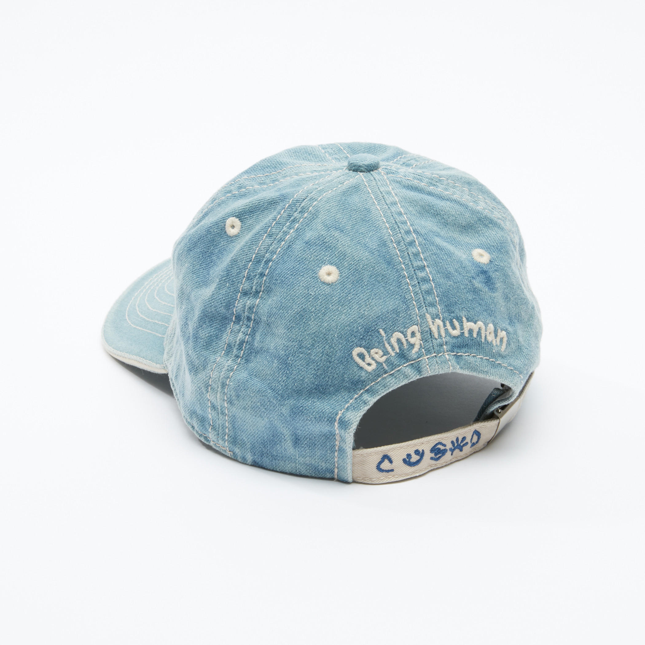 قبعة كاب مطرّزة بثنية إغلاق من بيينج هيومان-men-caps-image-3