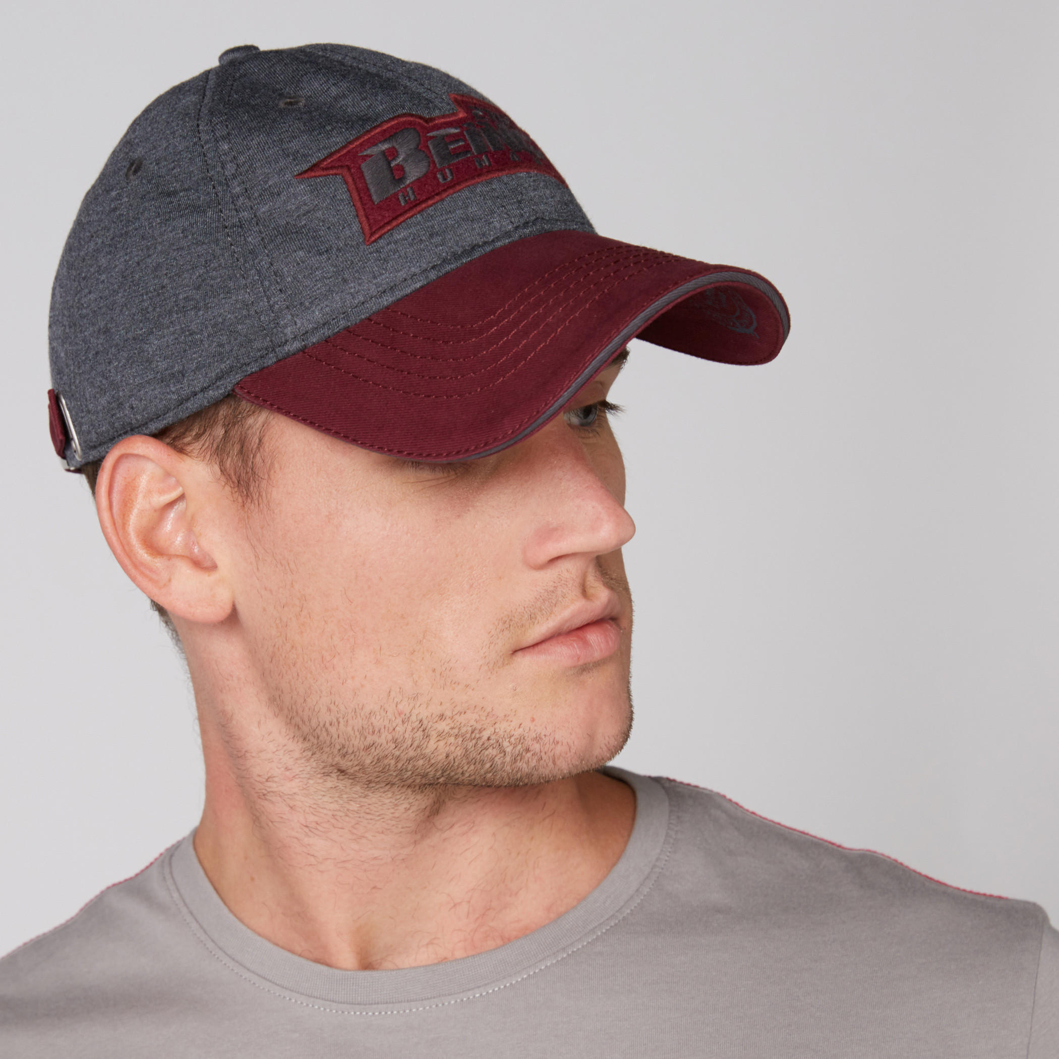 Being Human Embroidered Cap with Tuck-In Closure-men-caps-image-2