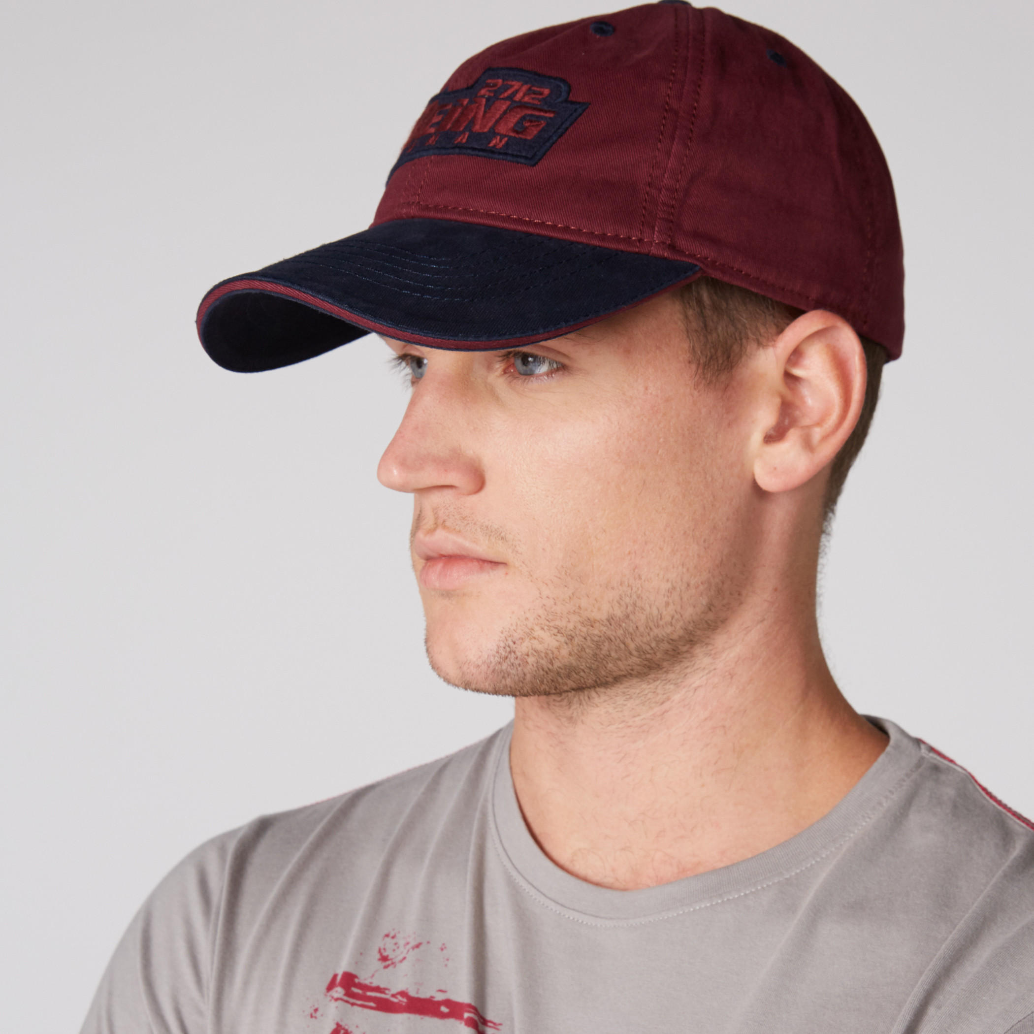 قبعة كاب مطرّزة بثنية إغلاق من بيينج هيومان-men-caps-image-2