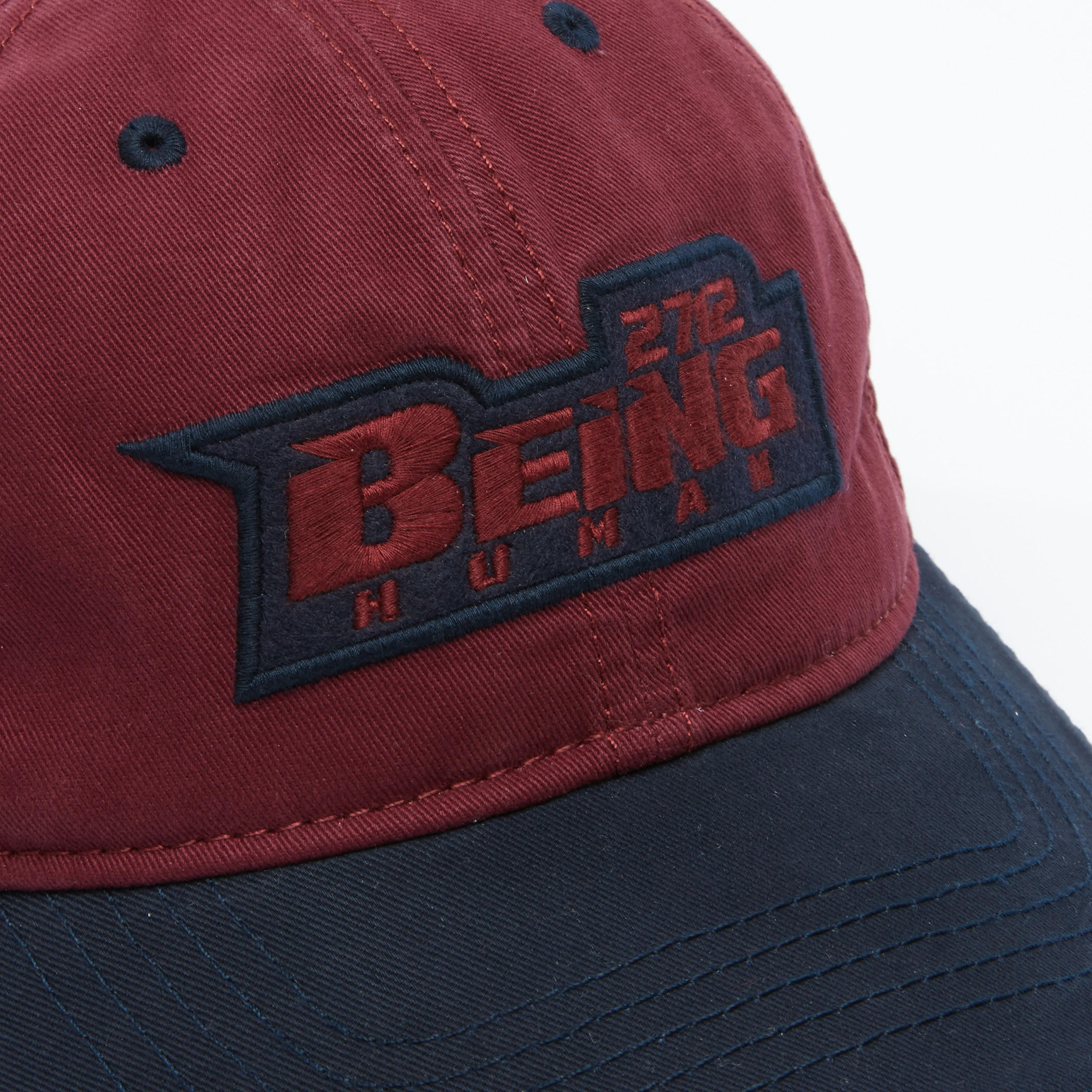 قبعة كاب مطرّزة بثنية إغلاق من بيينج هيومان-men-caps-image-3