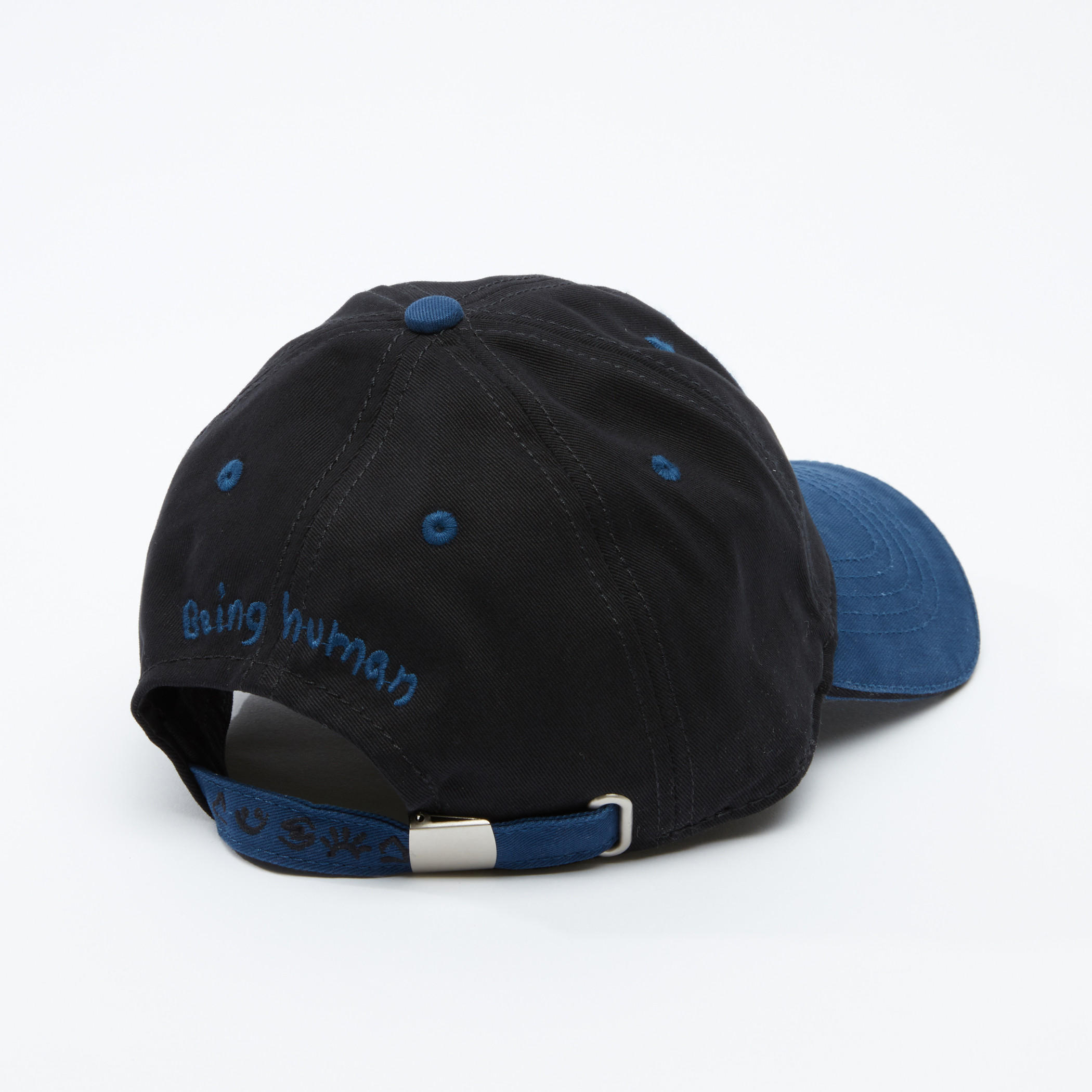 Being Human Textured Cap with Tuck-In Closure-men-caps-image-4