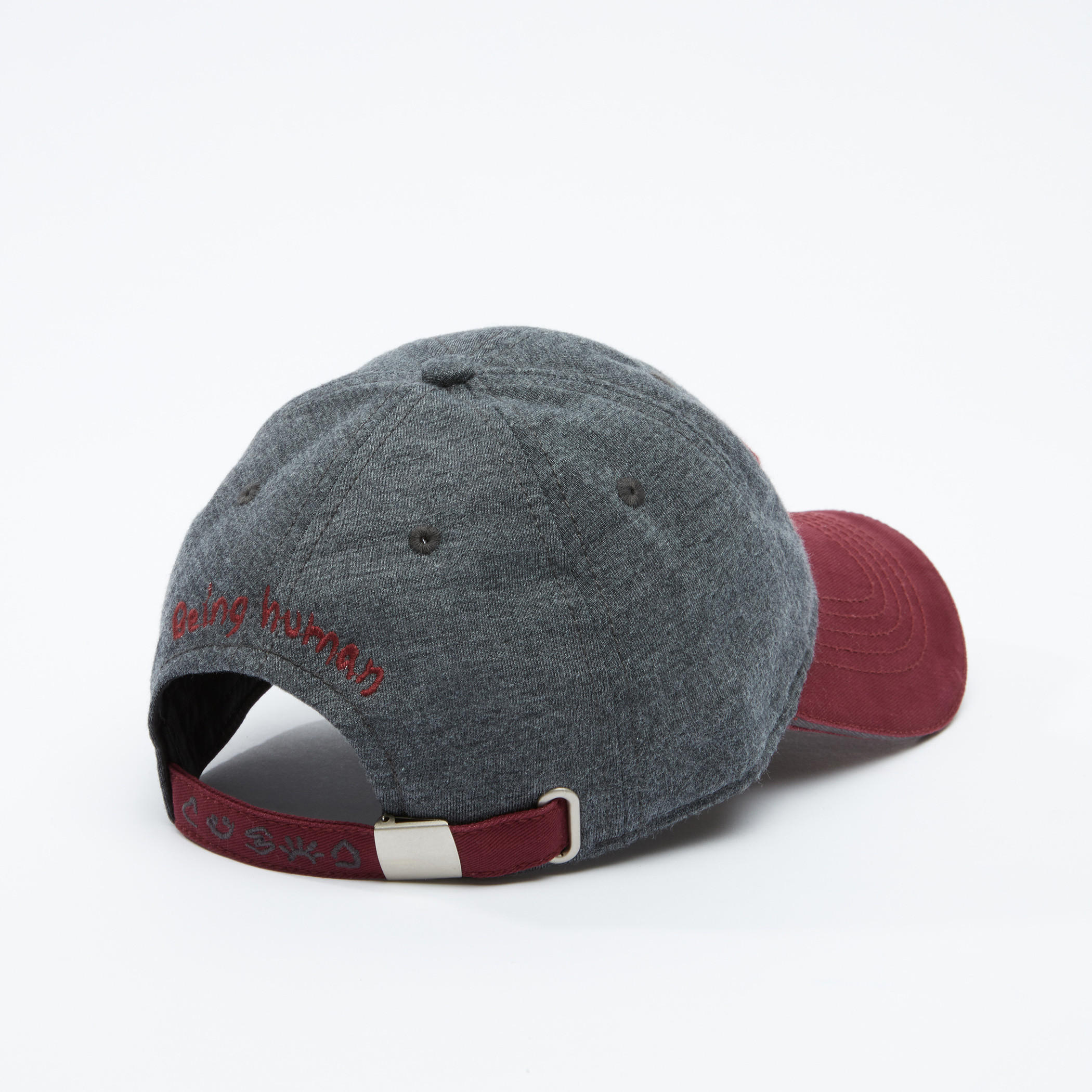 قبعة كاب مطرّزة بثنية إغلاق من بيينج هيومان-men-caps-image-4
