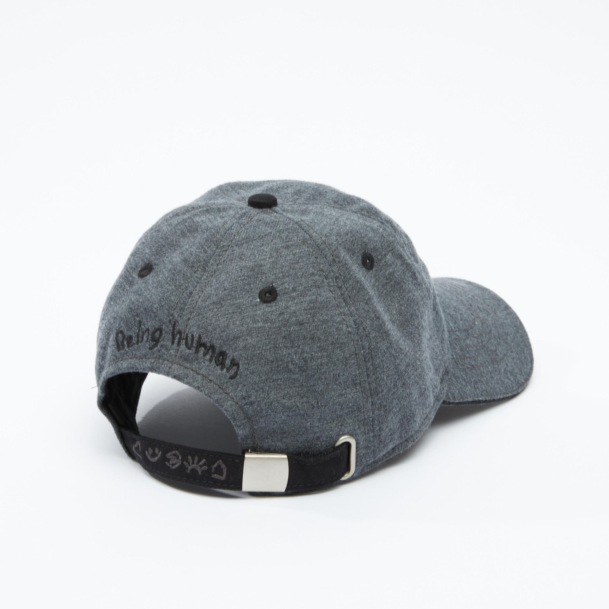 Being Human Textured Cap with Tuck-In Closure-men-caps-image-3