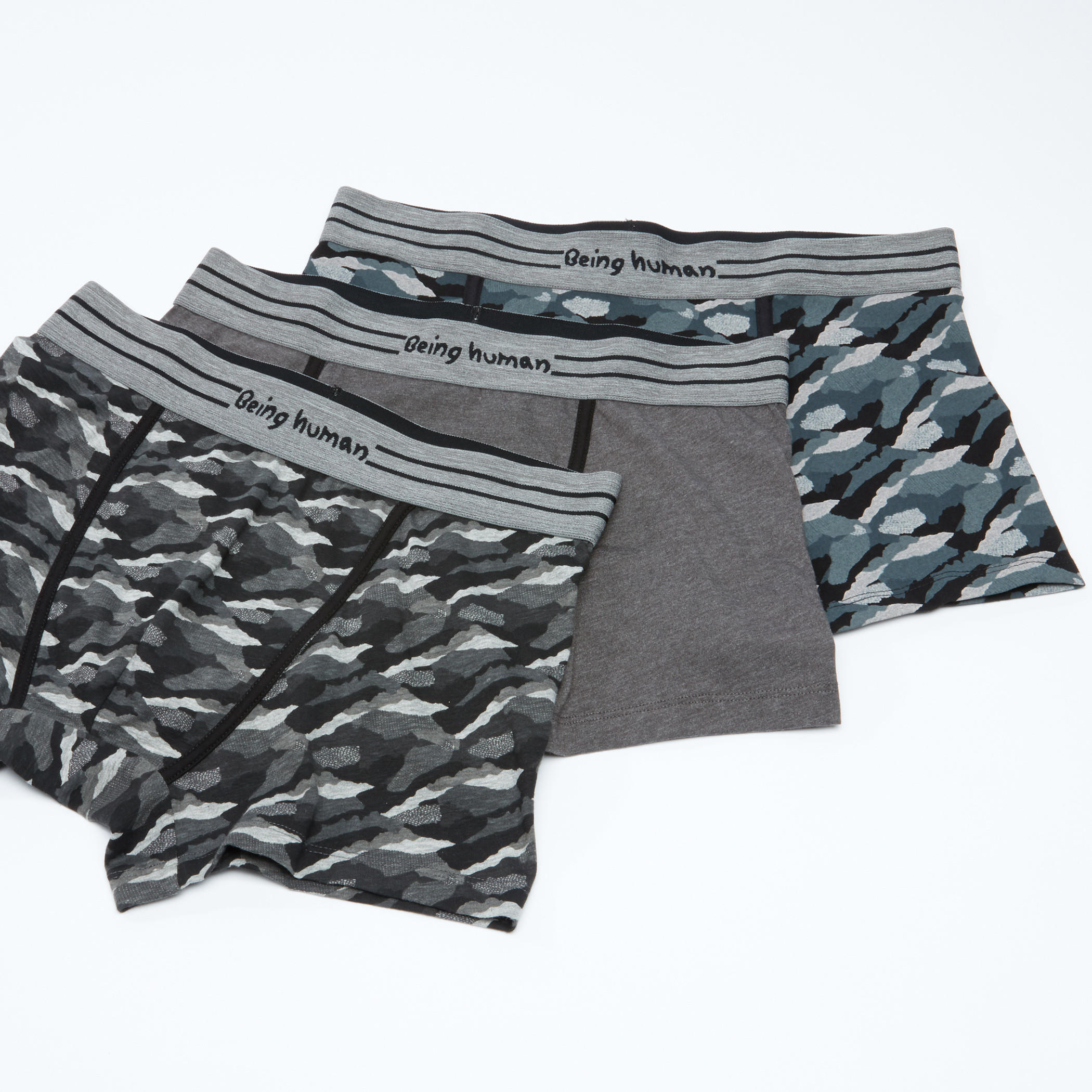 سراويل داخلية متنوعة بخصر مطاطي من بيينج هيومان - طقم من 3 قطع-men-clothing-innerwear-underwear-image-1