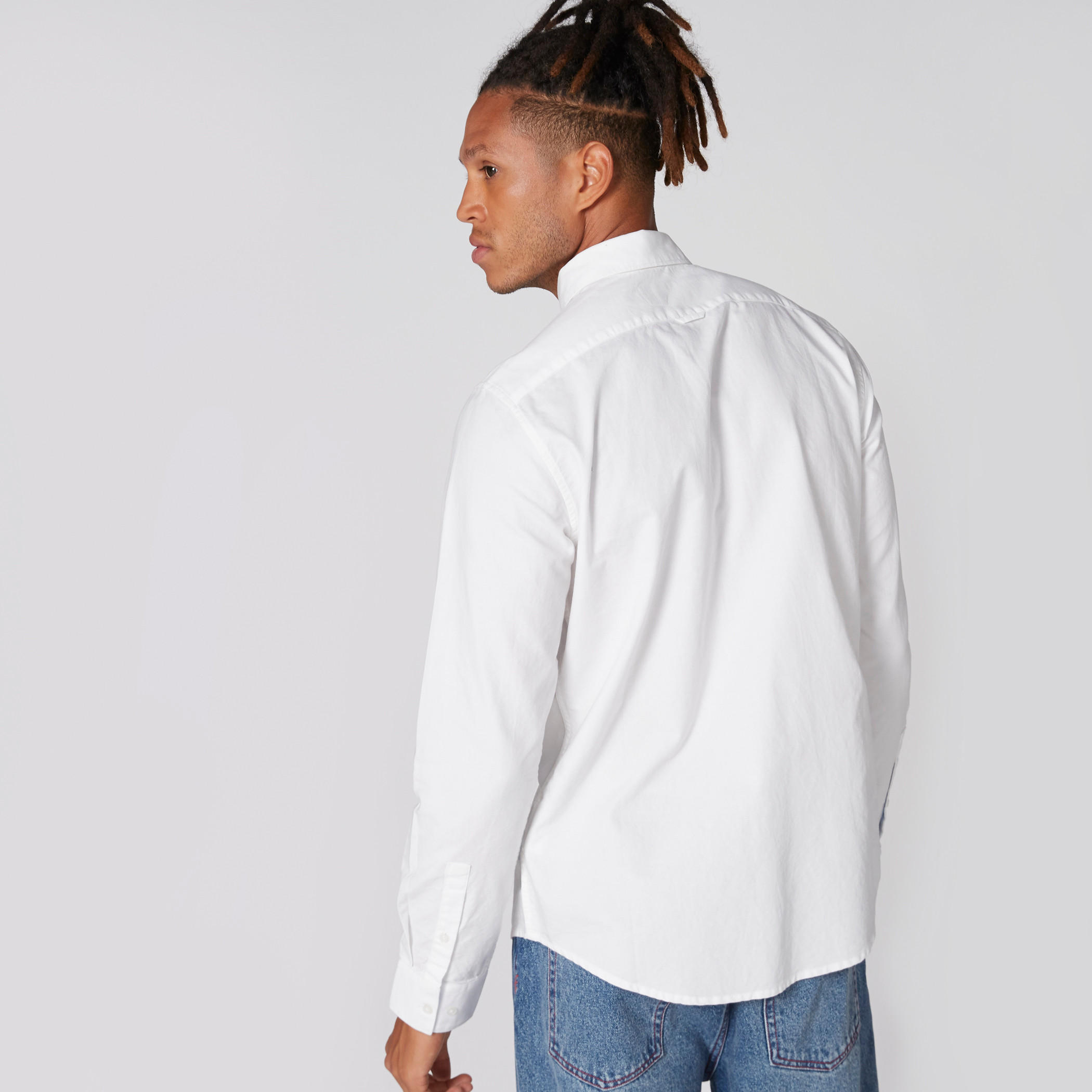 قميص بأكمام طويلة وأزرار من بيينج هيومان-men-clothing-shirts-image-2