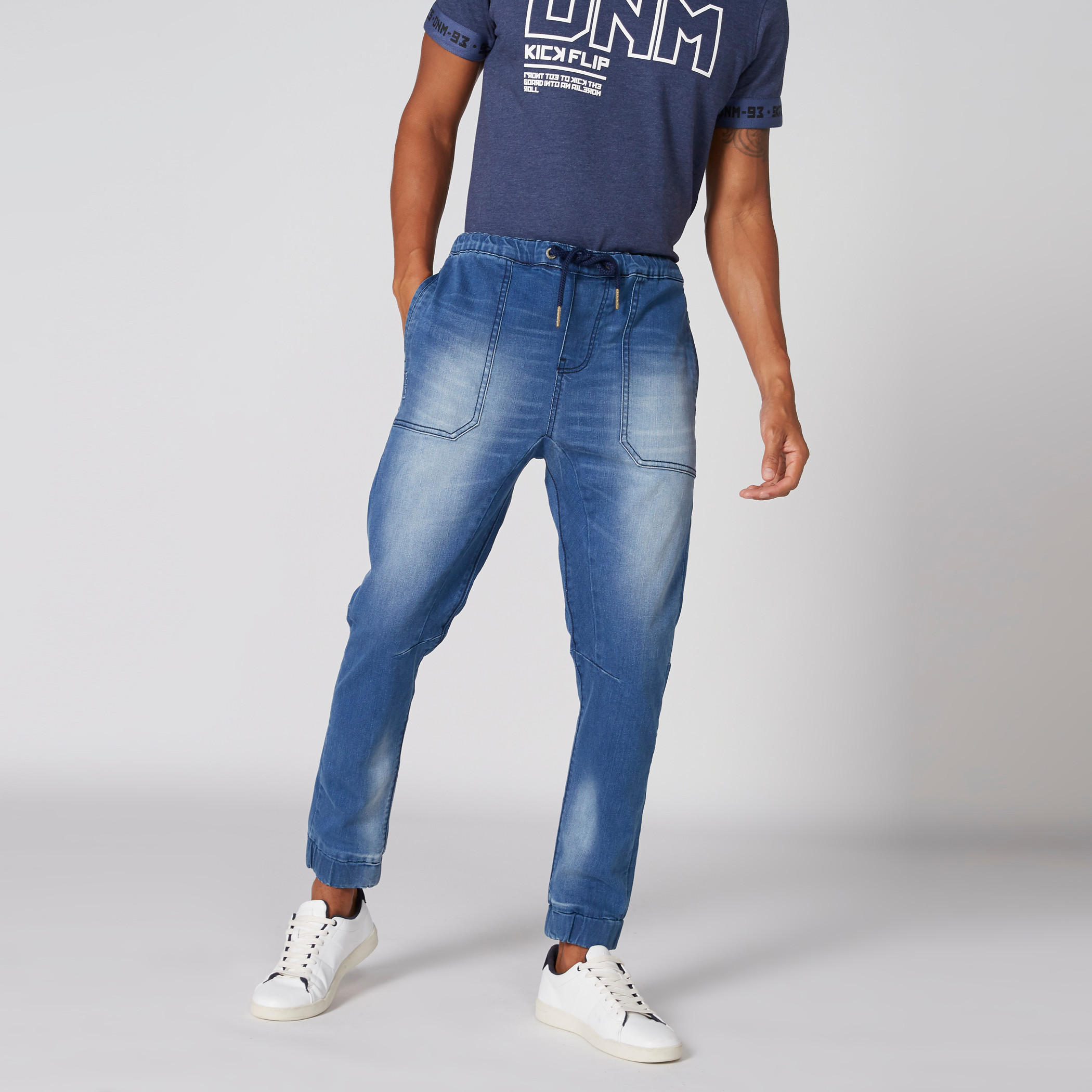 Being Human Full Length Jeans with Button Closure and Pocket Detail-men-clothing-bottoms-jeans-image-2