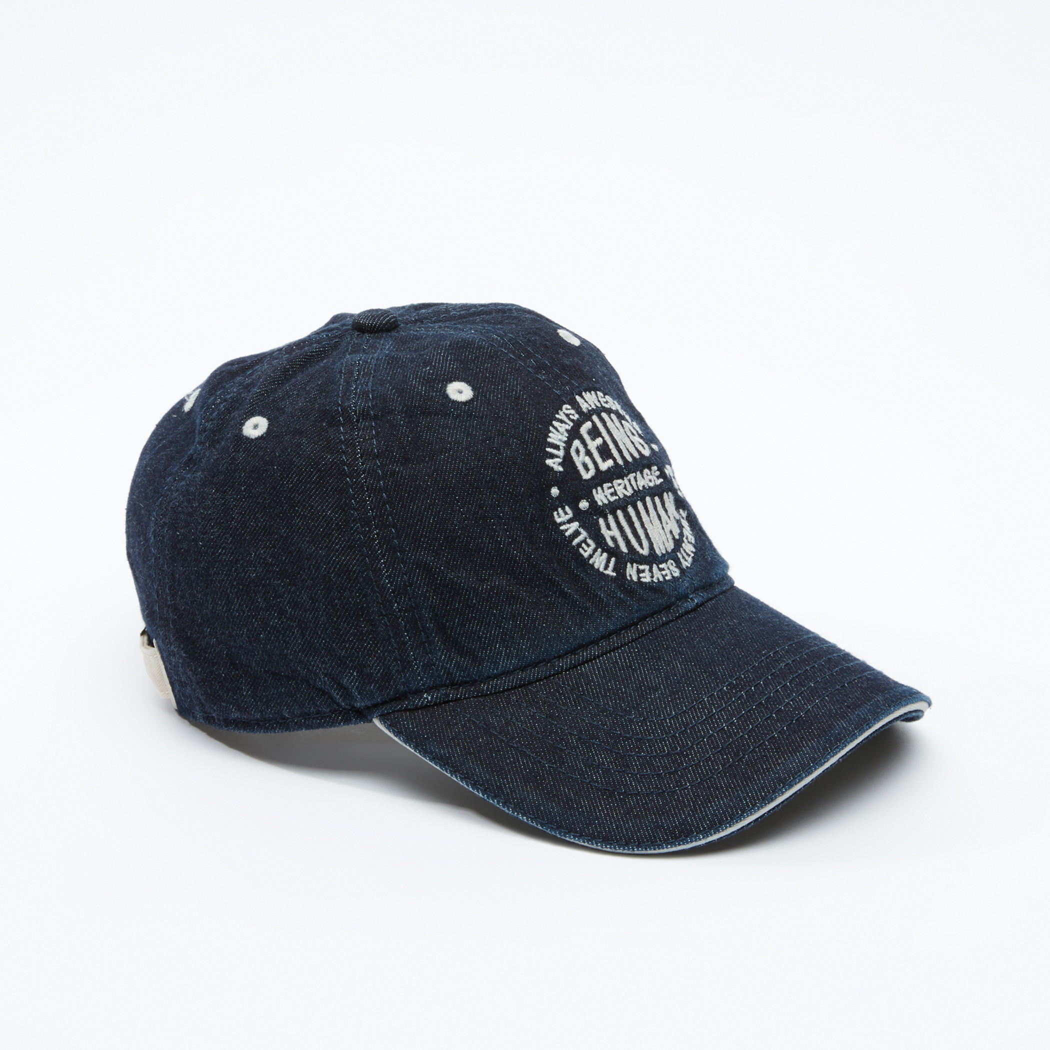 Being Human Embroidered Cap with Tuck-In Closure-men-caps-image-1
