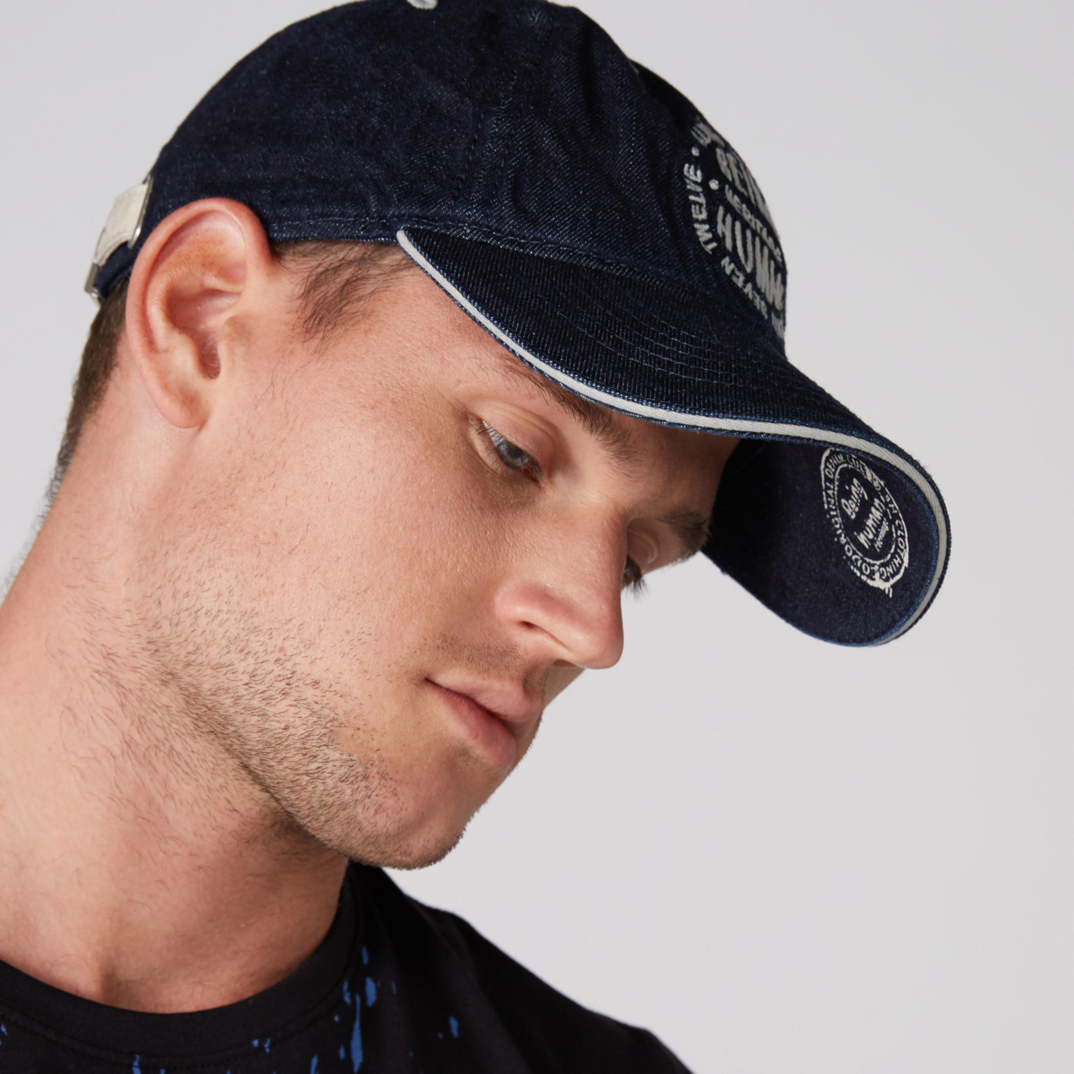 Being Human Embroidered Cap with Tuck-In Closure-men-caps-image-2