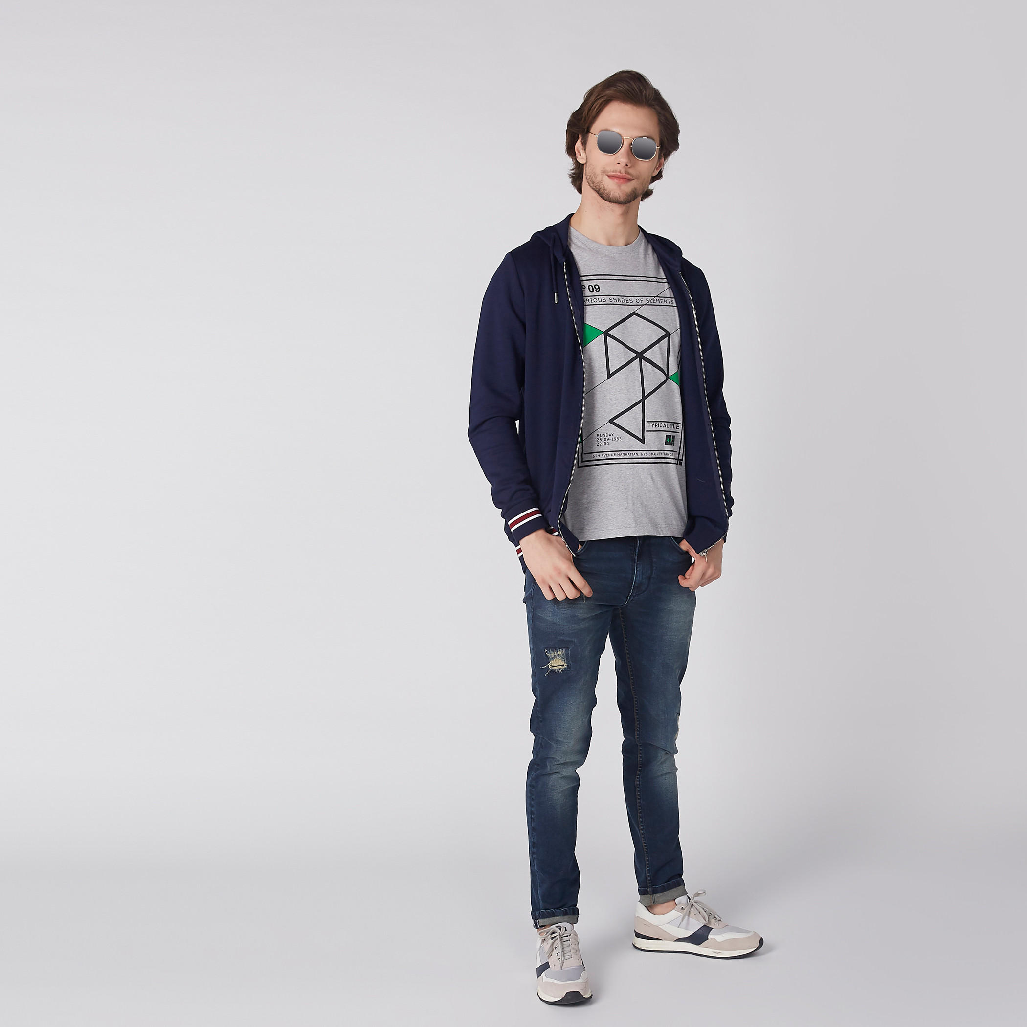 Being Human Distressed Jeans with Pocket Detail and Button Closure-men-clothing-bottoms-jeans-image-2