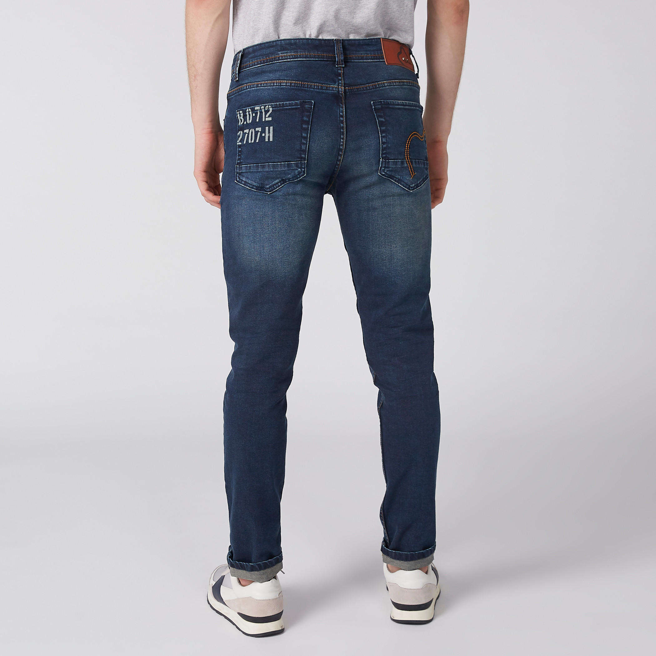 Being Human Distressed Jeans with Pocket Detail and Button Closure-men-clothing-bottoms-jeans-image-4