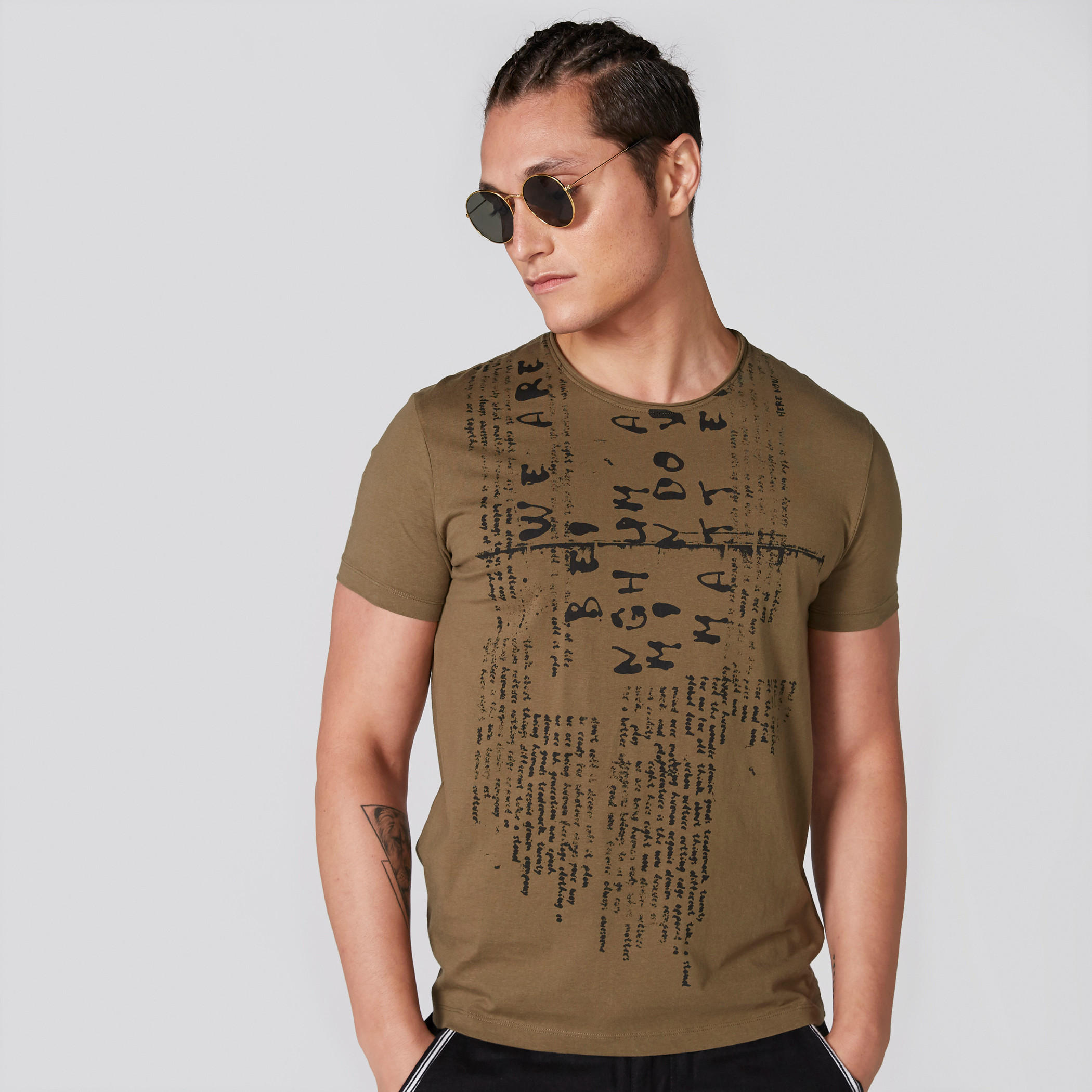 Being Human Printed T-Shirt with Crew Neck and Short Sleeves-men-clothing-tshirtsandpolos-tshirts-image-1