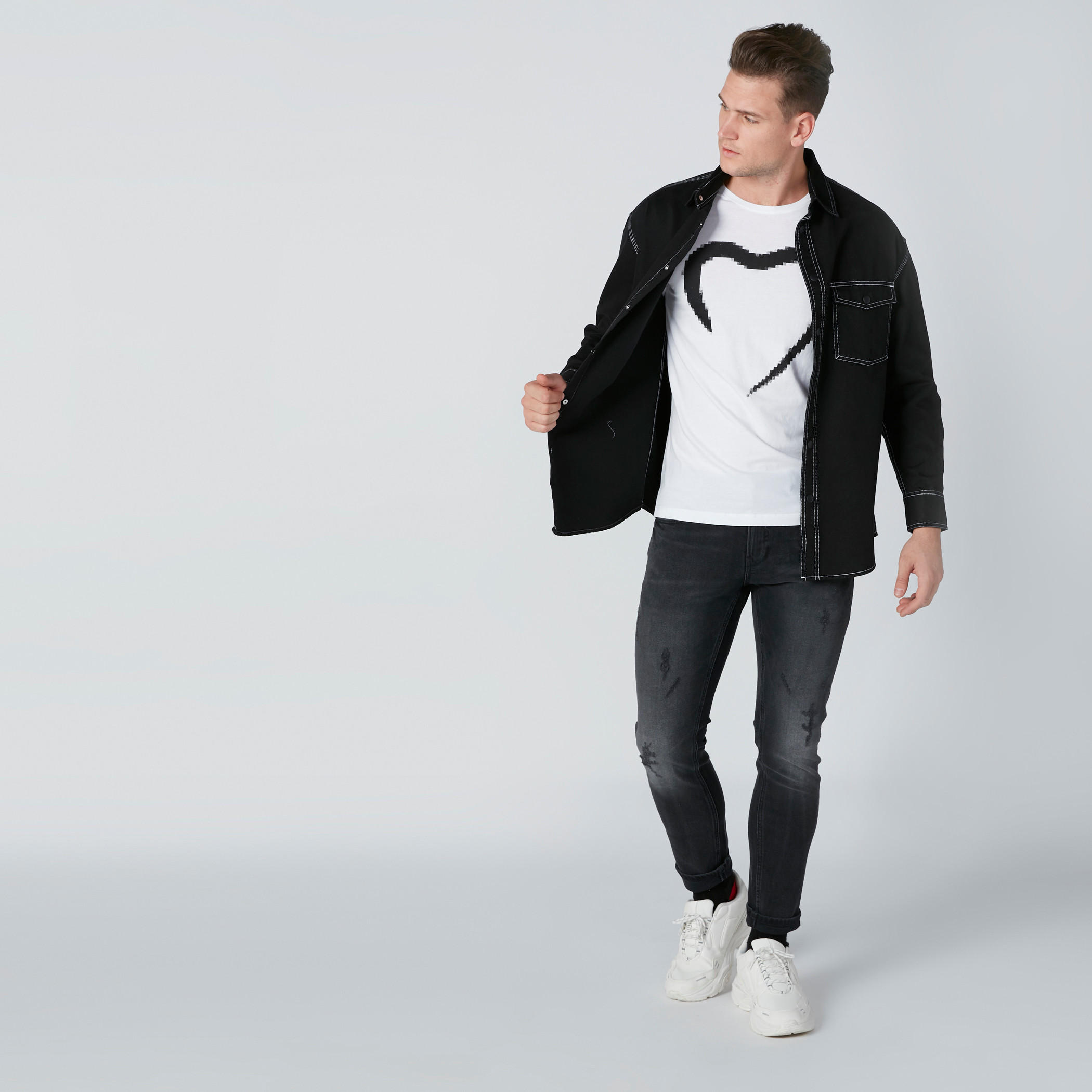 Being Human Printed T-Shirt with Crew Neck and Short Sleeves-men-clothing-tshirtsandpolos-tshirts-image-3