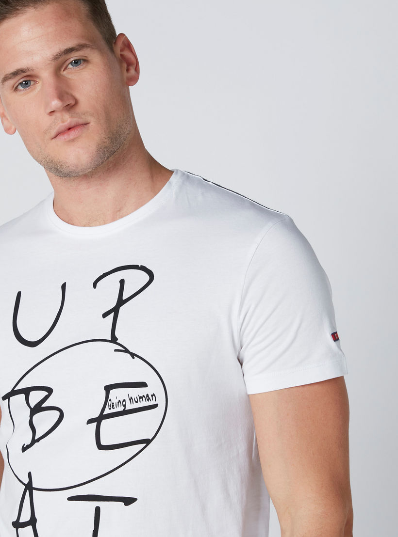 Being Human Printed T-Shirt in Slim Fit with Crew Neck-men-clothing-tshirtsandpolos-tshirts-image-1