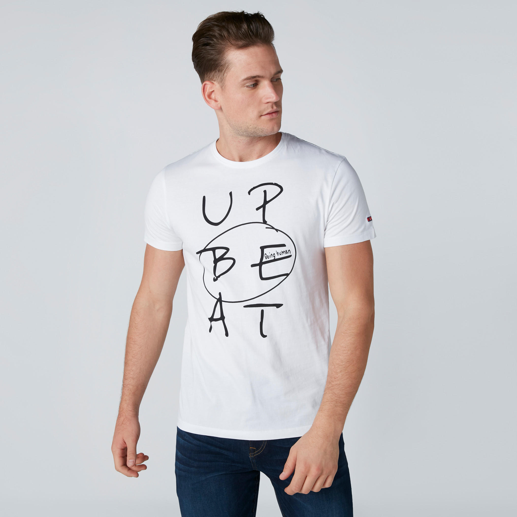 Being Human Printed T-Shirt in Slim Fit with Crew Neck-men-clothing-tshirtsandpolos-tshirts-image-3