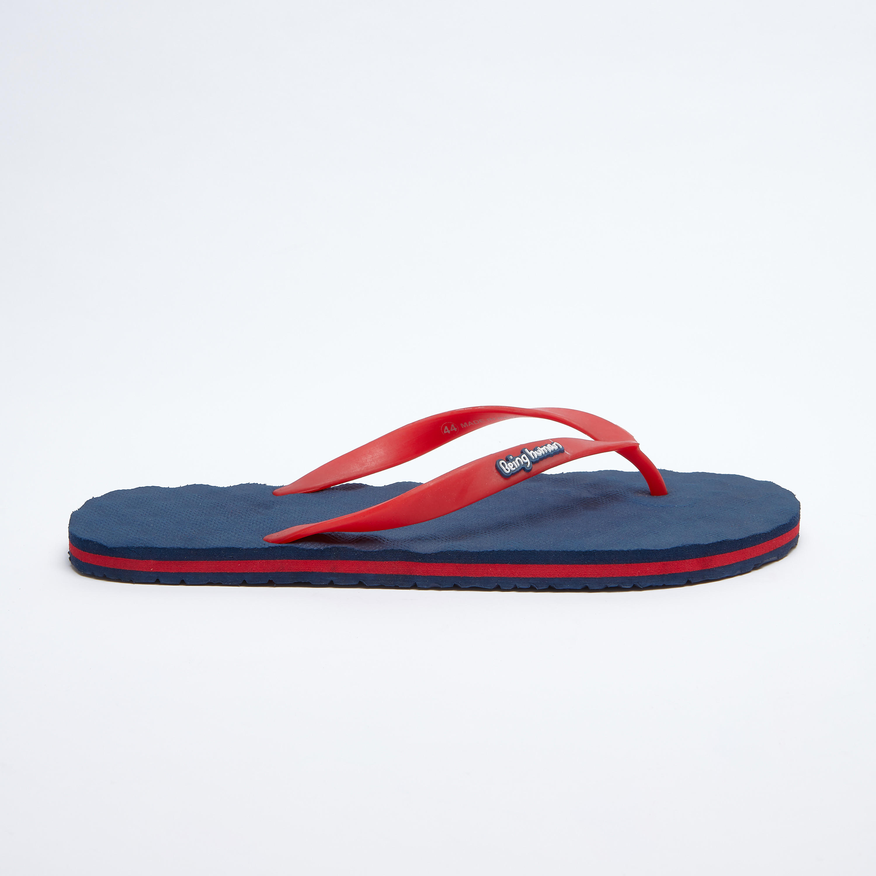 شبشب فليب فلوب بأحزمة مزيّنة بشعار بيينج هيومان-men-shoes-flipflopsandslides-image-2