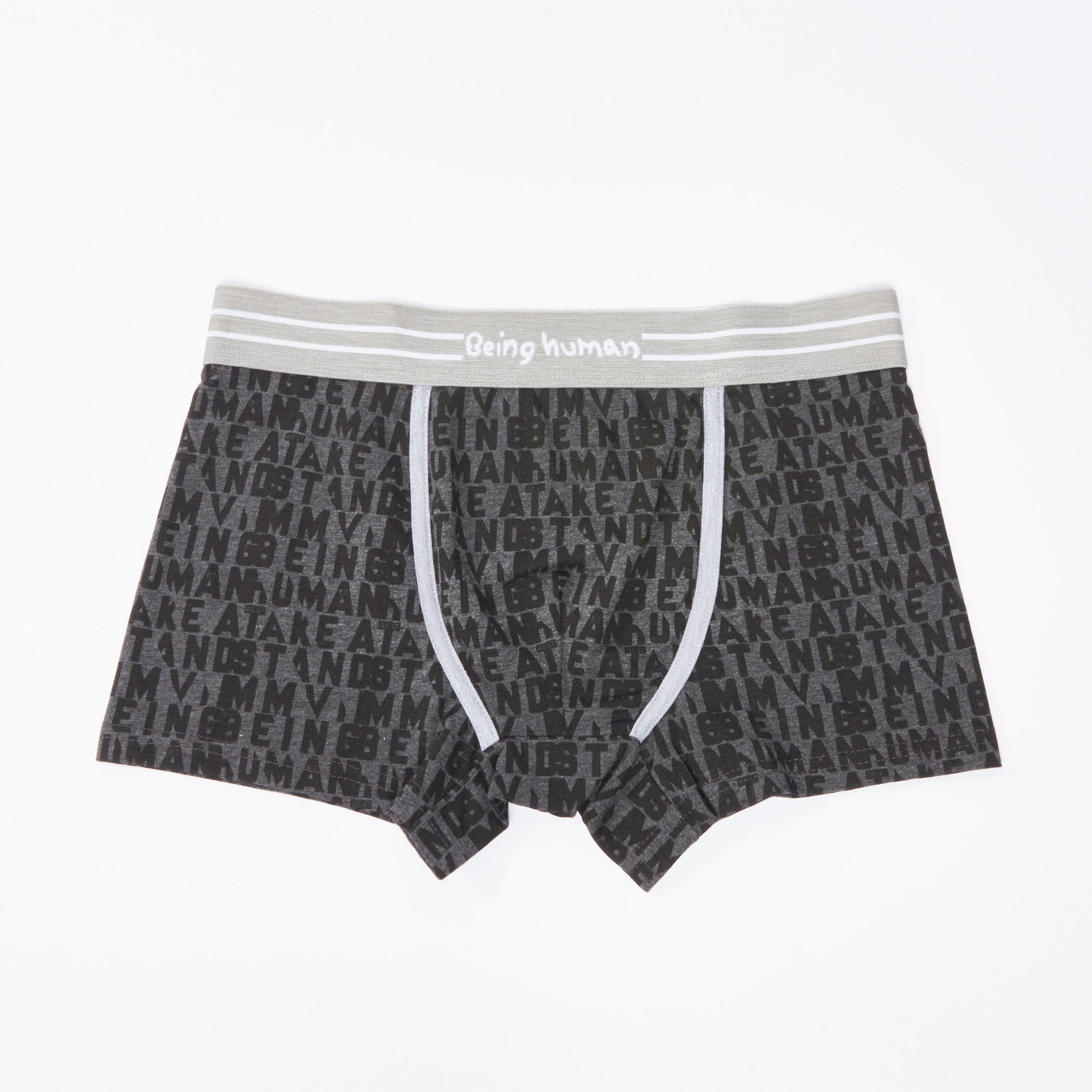 Being Human Assorted Trunks with Elasticised Waistband - Set of 3-men-clothing-innerwear-underwear-image-2