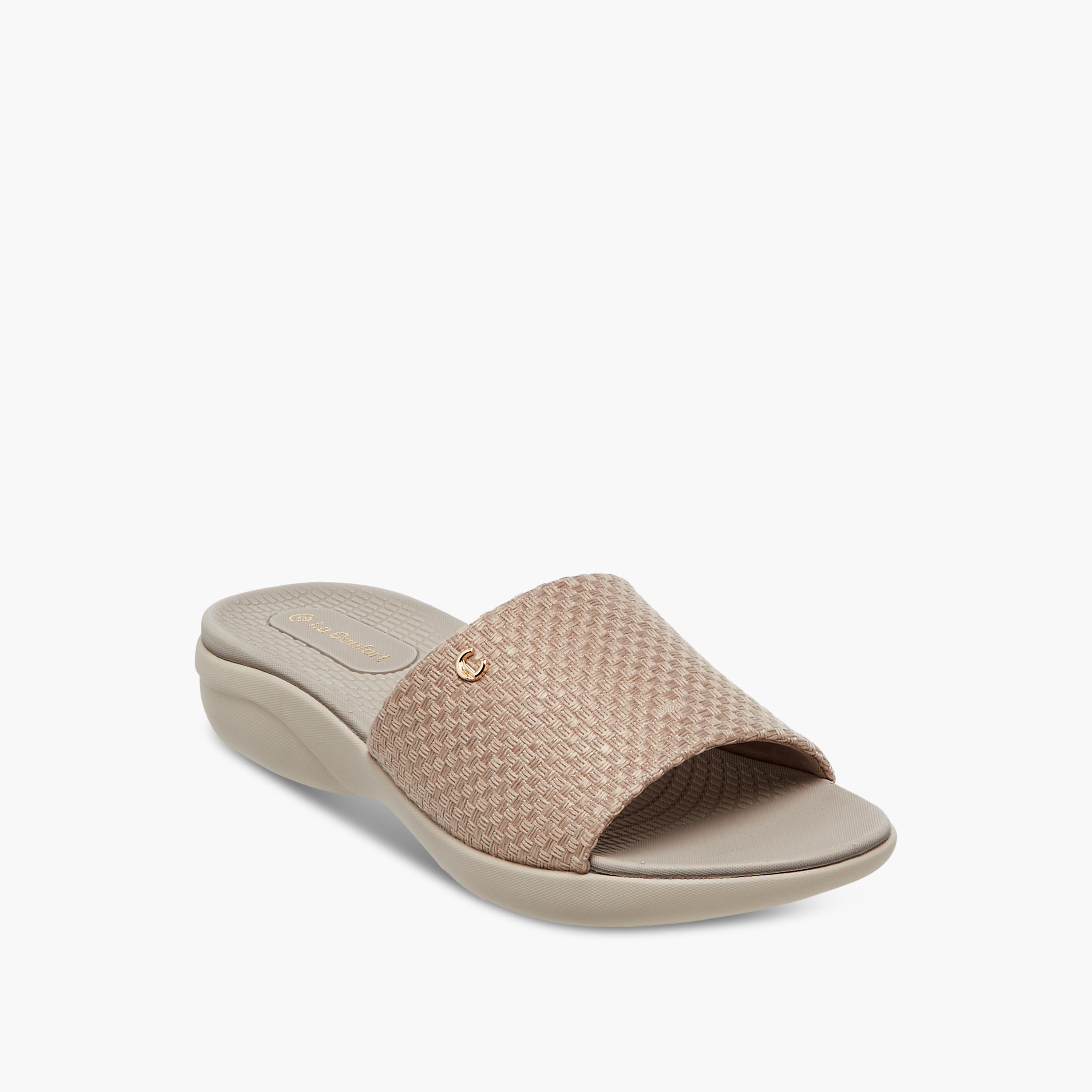 صندل مريح سهل الارتداء بارز الملمس من لو كونفورت-women-shoes-flats-sandals-image-2
