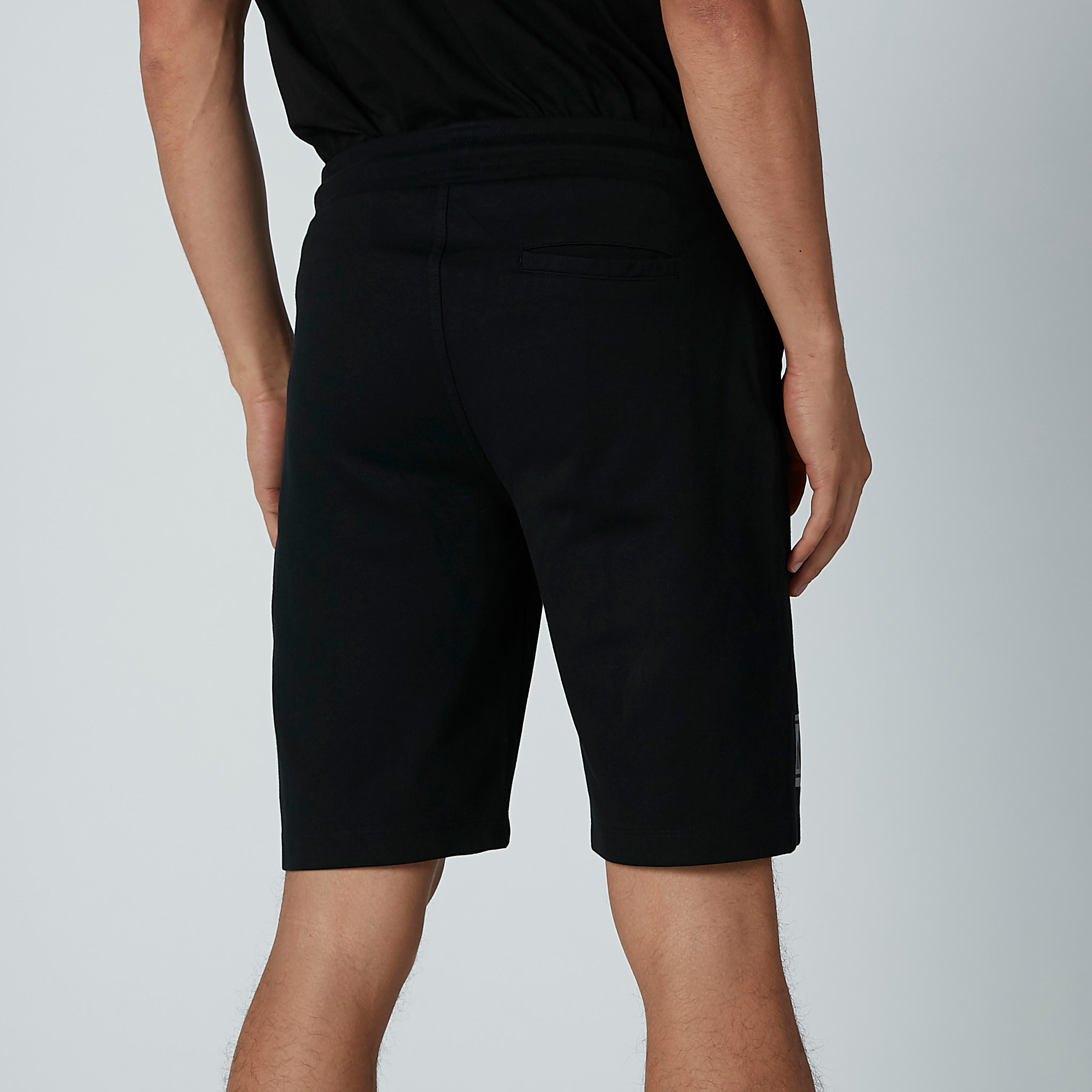 شورت مستدام بخصر متوسط الارتفاع وجيوب وطبعات بيينج هيومان -men-clothing-bottoms-shorts-image-4