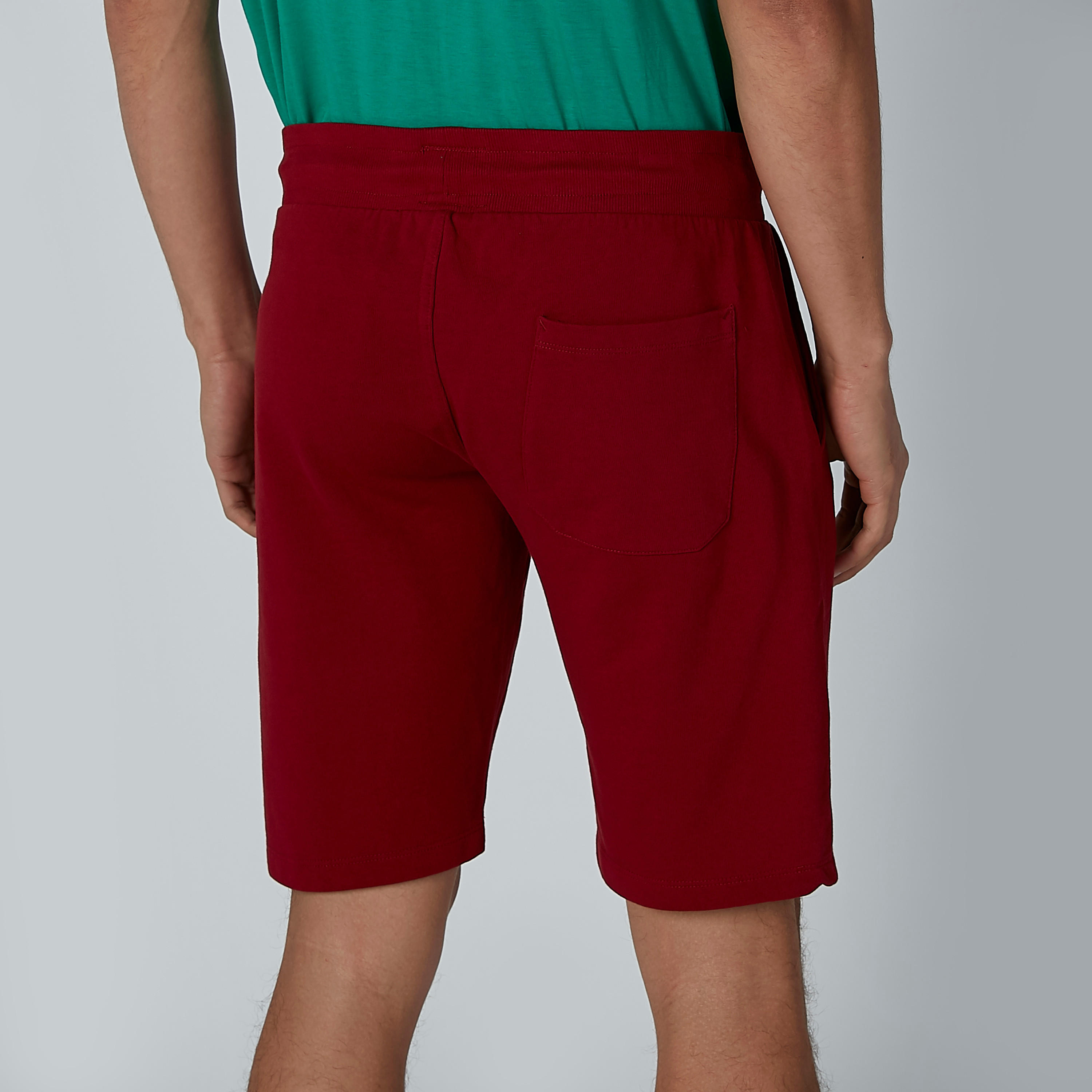 شورت مستدام بخصر متوسط الارتفاع وجيوب وطبعات بيينج هيومان-men-clothing-bottoms-shorts-image-8