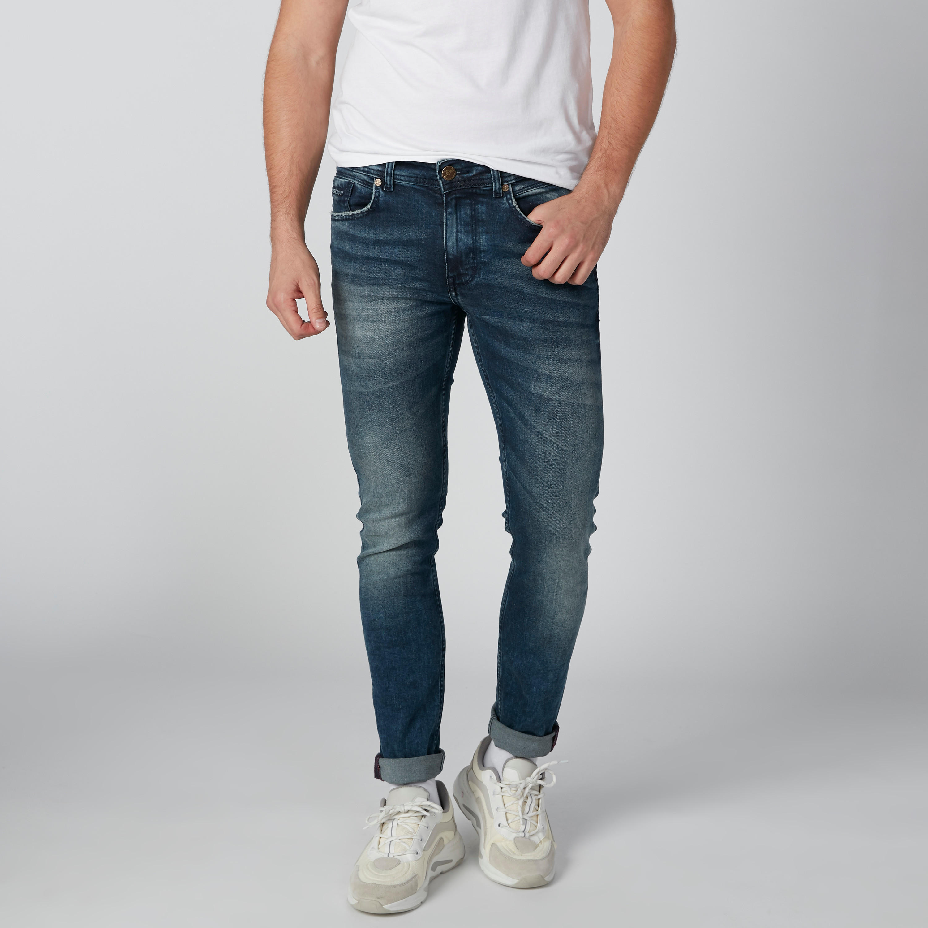 Sustainable Being Human Low-Rise Jeans in Skinny Fit-men-clothing-bottoms-jeans-image-2