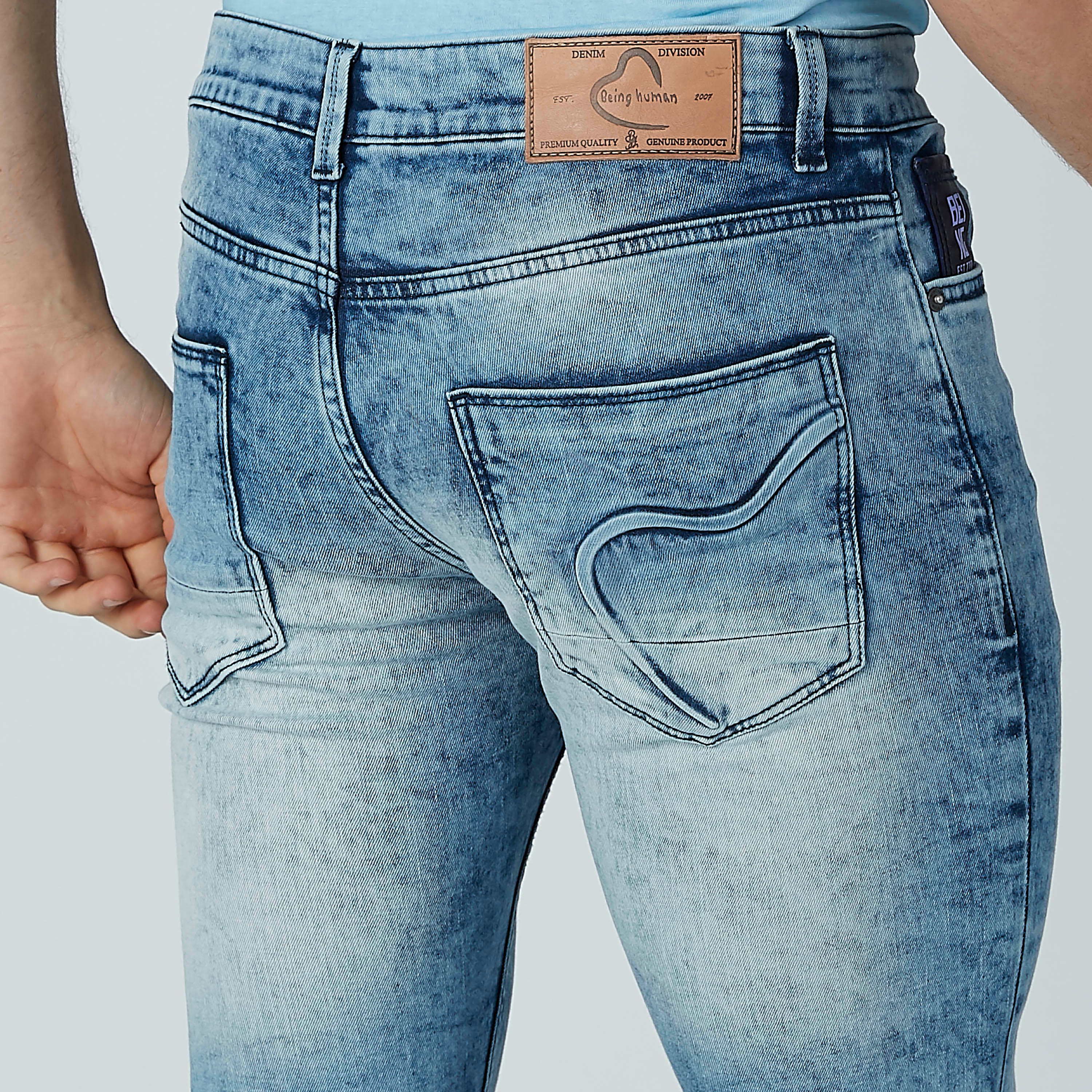 بنطلون جينز مستدام سكيني بخصر منخفض بيينج هيومان-men-clothing-bottoms-jeans-image-4