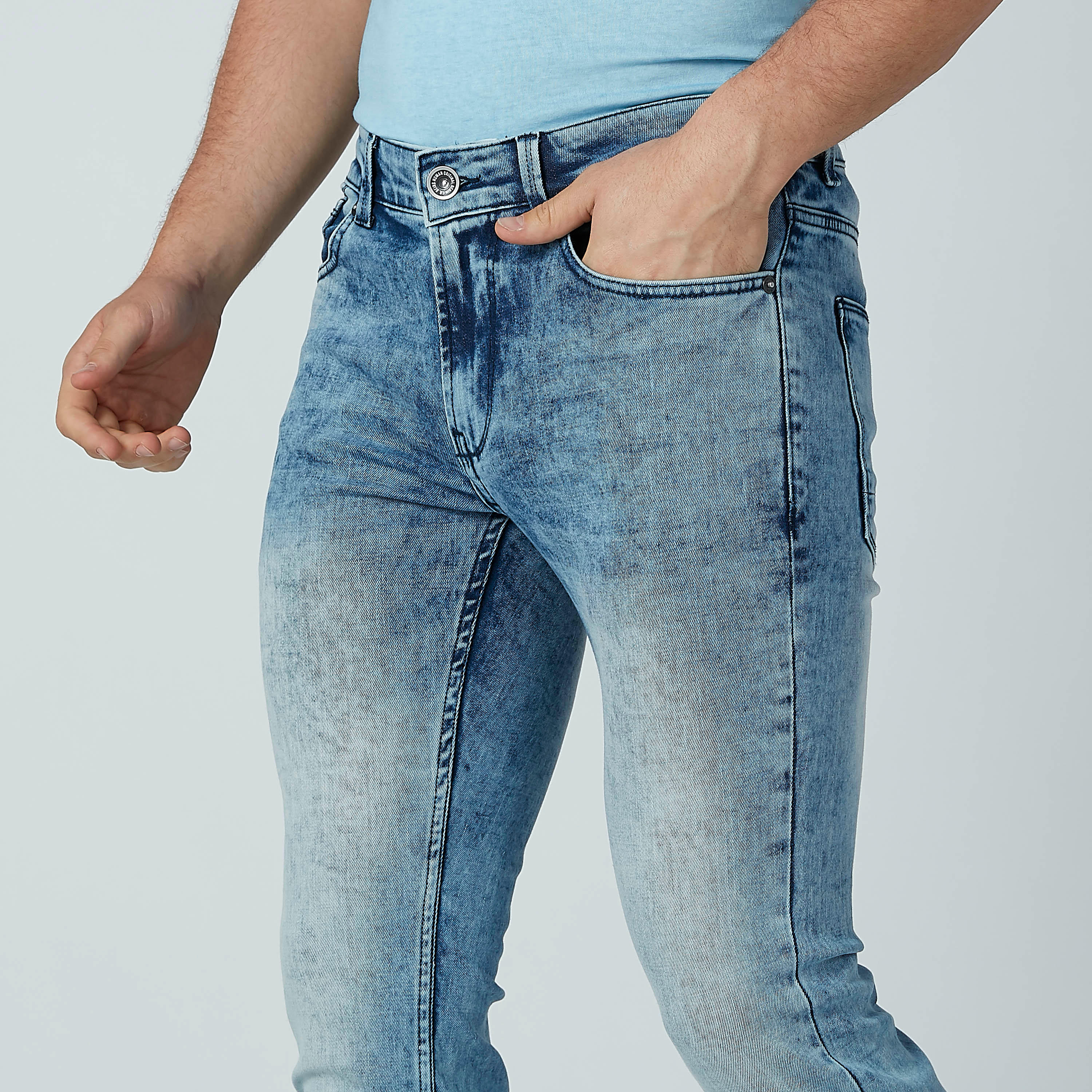 بنطلون جينز مستدام سكيني بخصر منخفض بيينج هيومان-men-clothing-bottoms-jeans-image-5