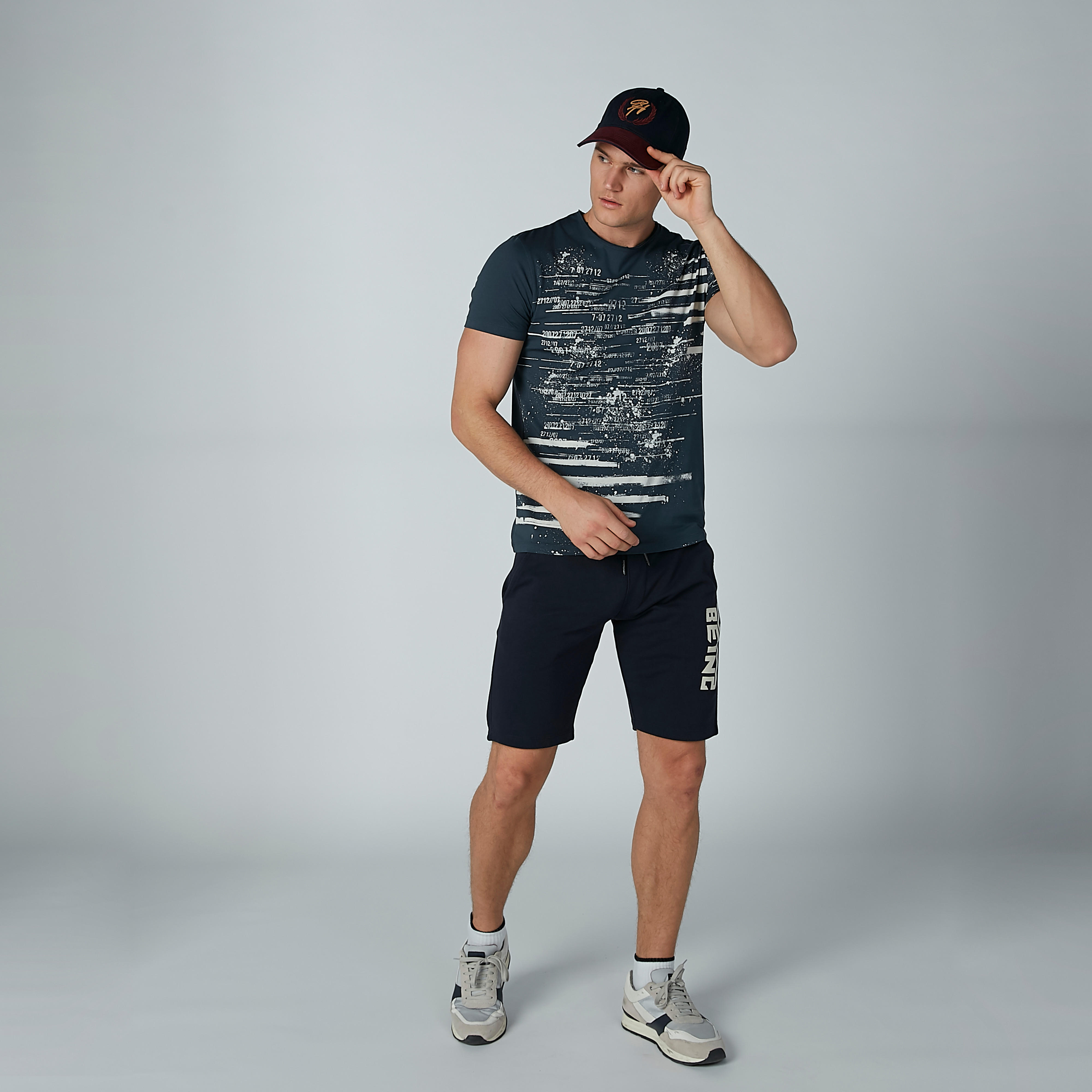 Being Human Printed T-shirt with Round Neck and Short Sleeves-men-clothing-tshirtsandpolos-tshirts-image-1