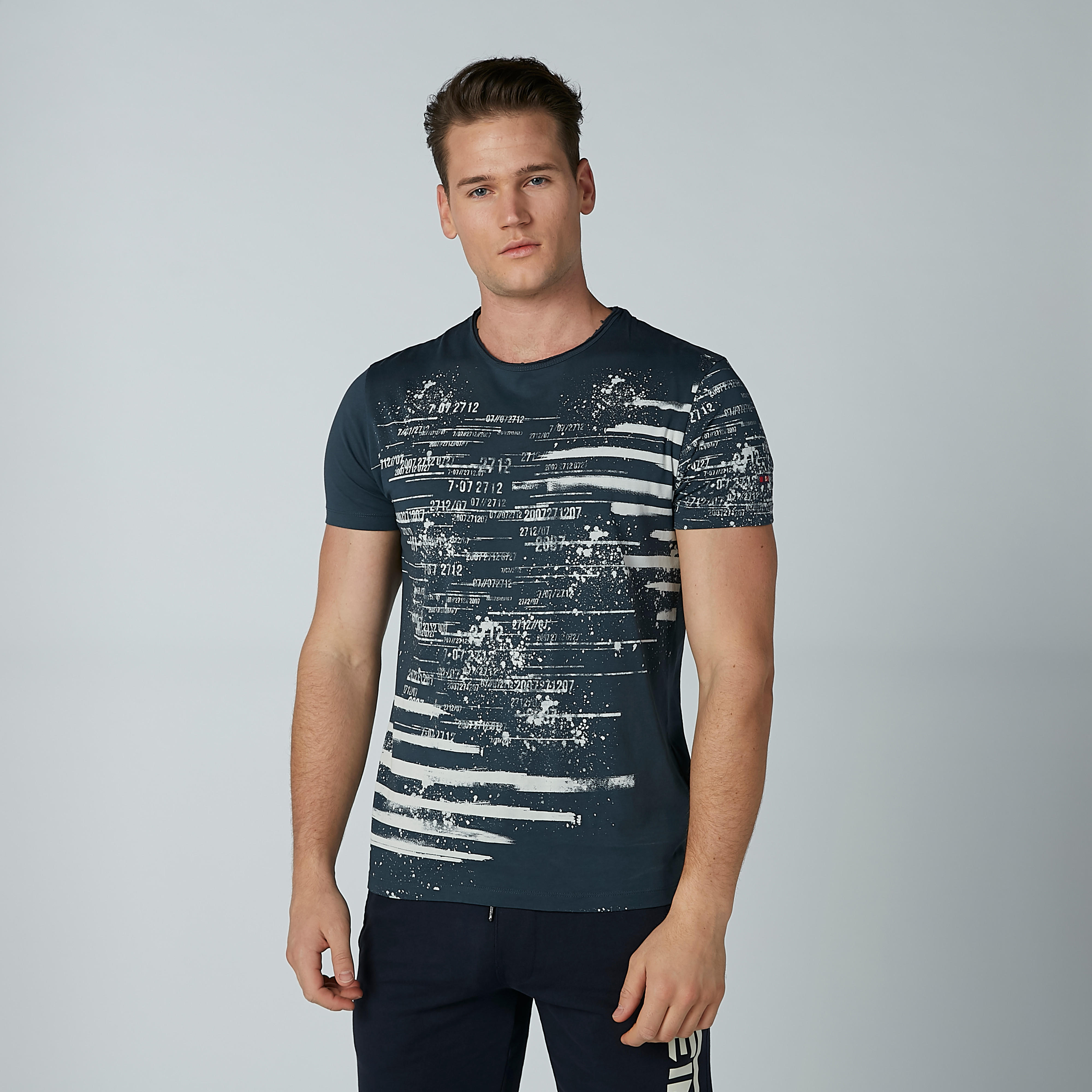 Being Human Printed T-shirt with Round Neck and Short Sleeves-men-clothing-tshirtsandpolos-tshirts-image-2