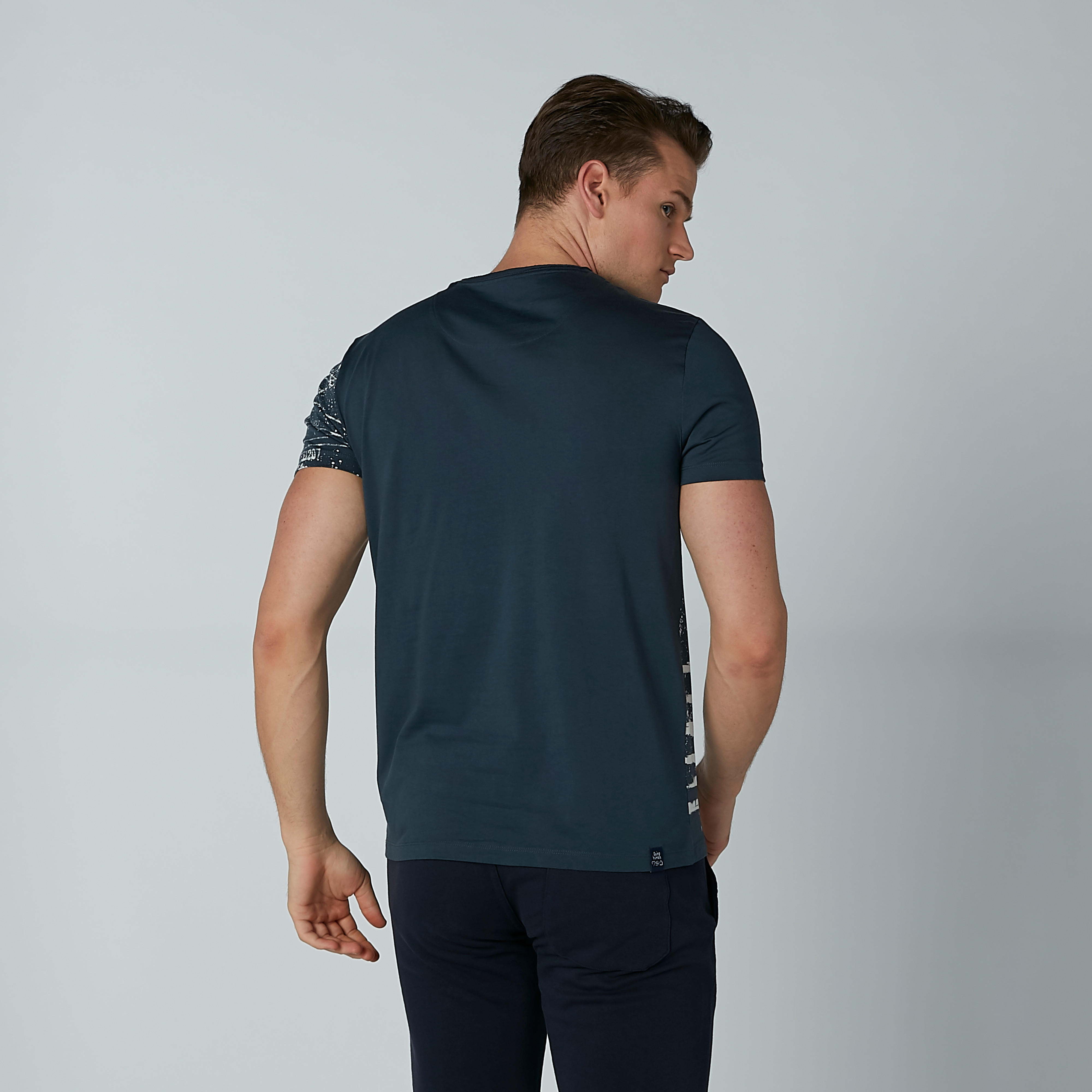 Being Human Printed T-shirt with Round Neck and Short Sleeves-men-clothing-tshirtsandpolos-tshirts-image-3