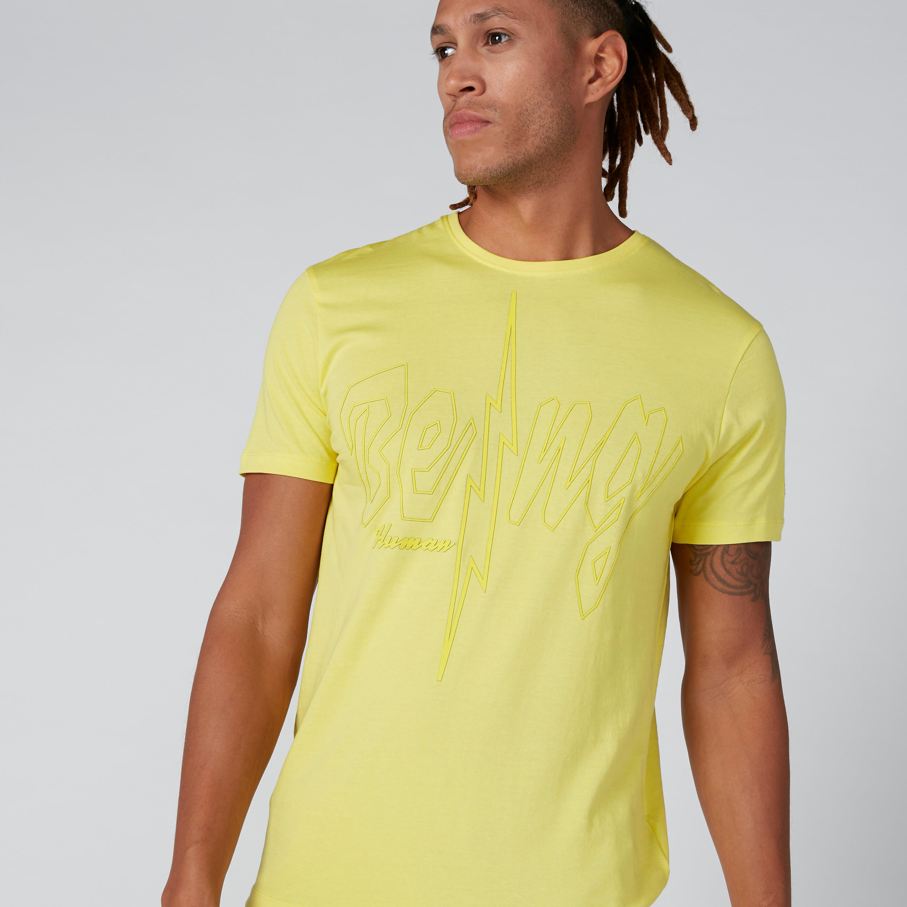 Being Human Textured Short Sleeves T-Shirt-men-clothing-tshirtsandpolos-tshirts-image-1