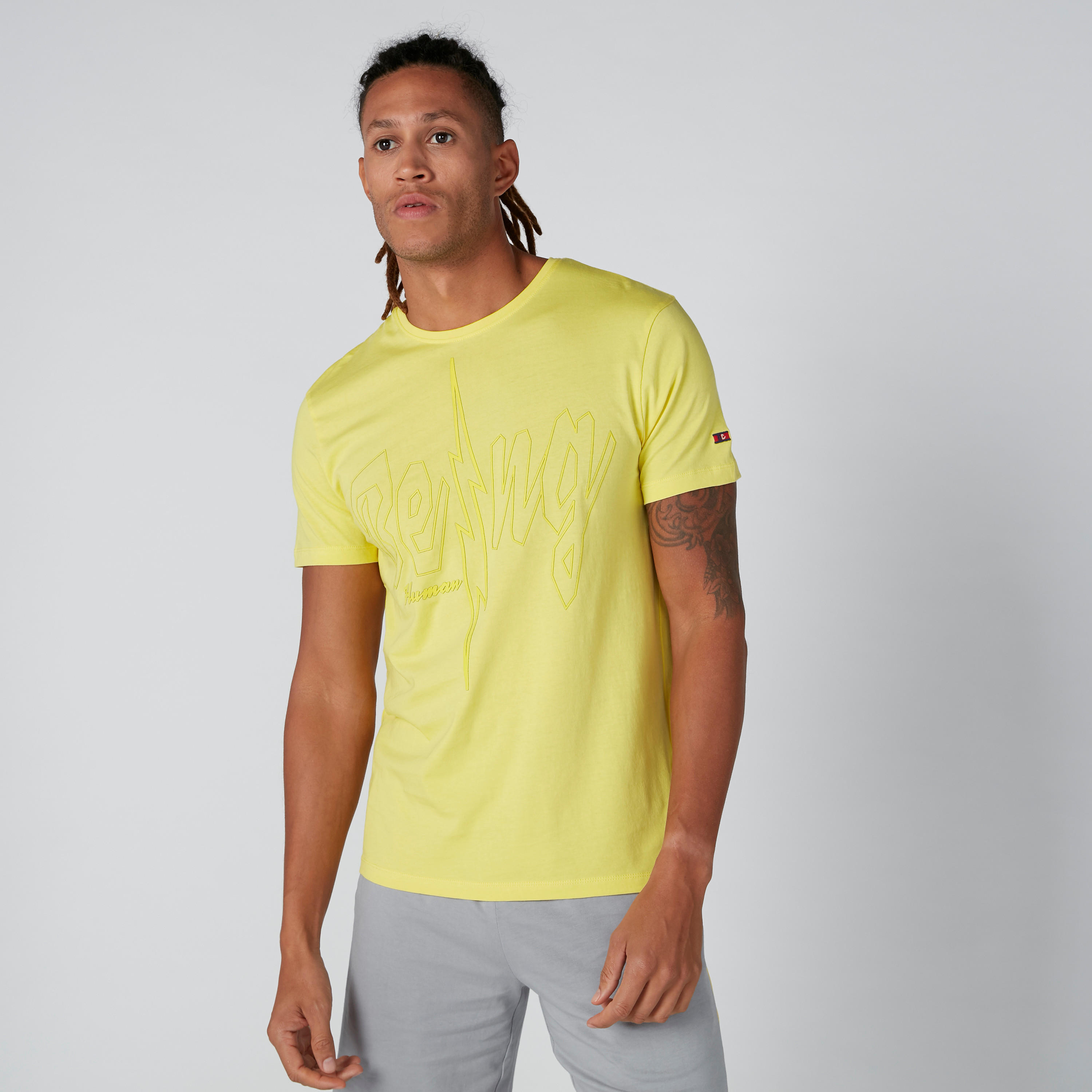 Being Human Textured Short Sleeves T-Shirt-men-clothing-tshirtsandpolos-tshirts-image-5