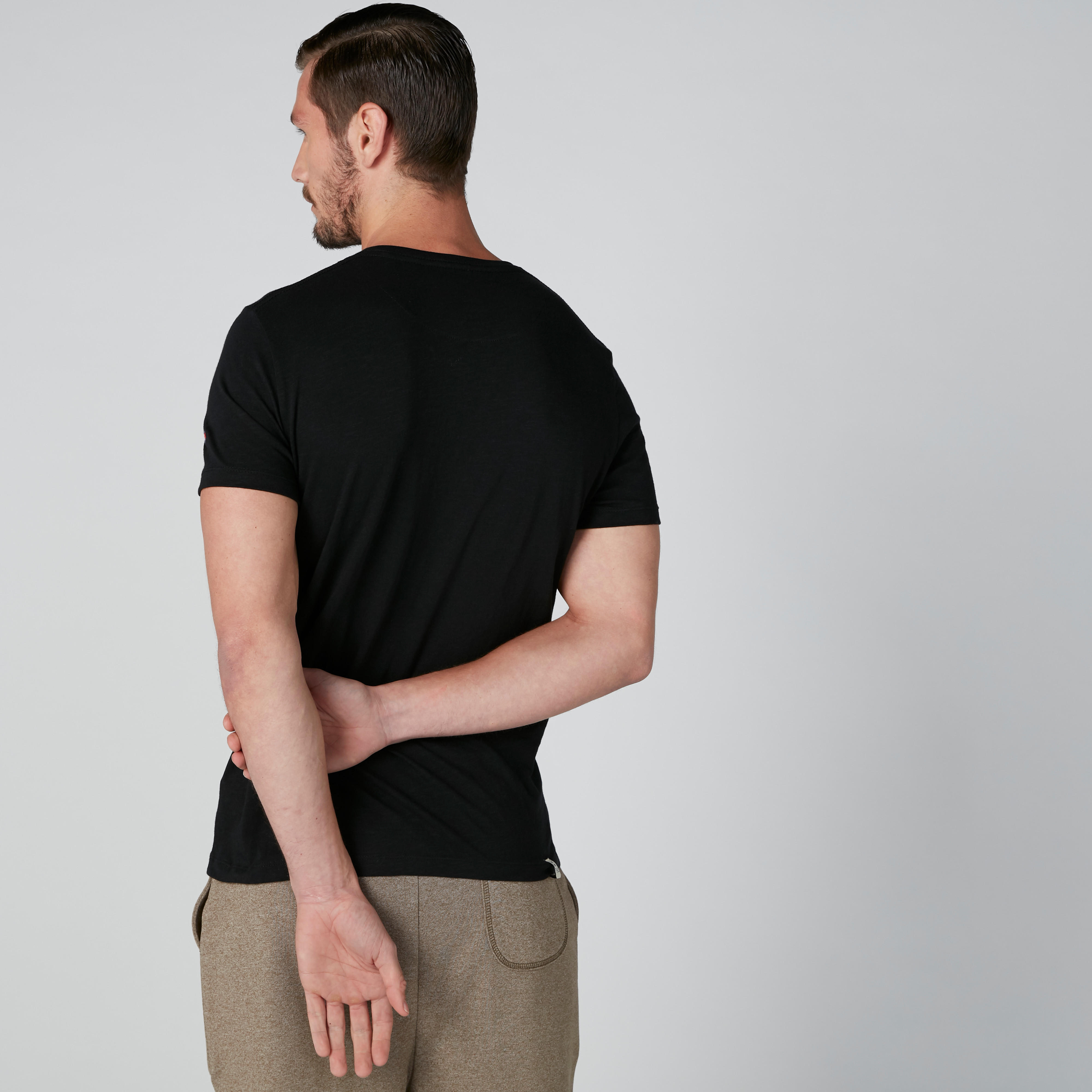 تيشيرت بأكمام قصيرة وطبعات بيينج هيومان-men-clothing-tshirtsandpolos-tshirts-image-2