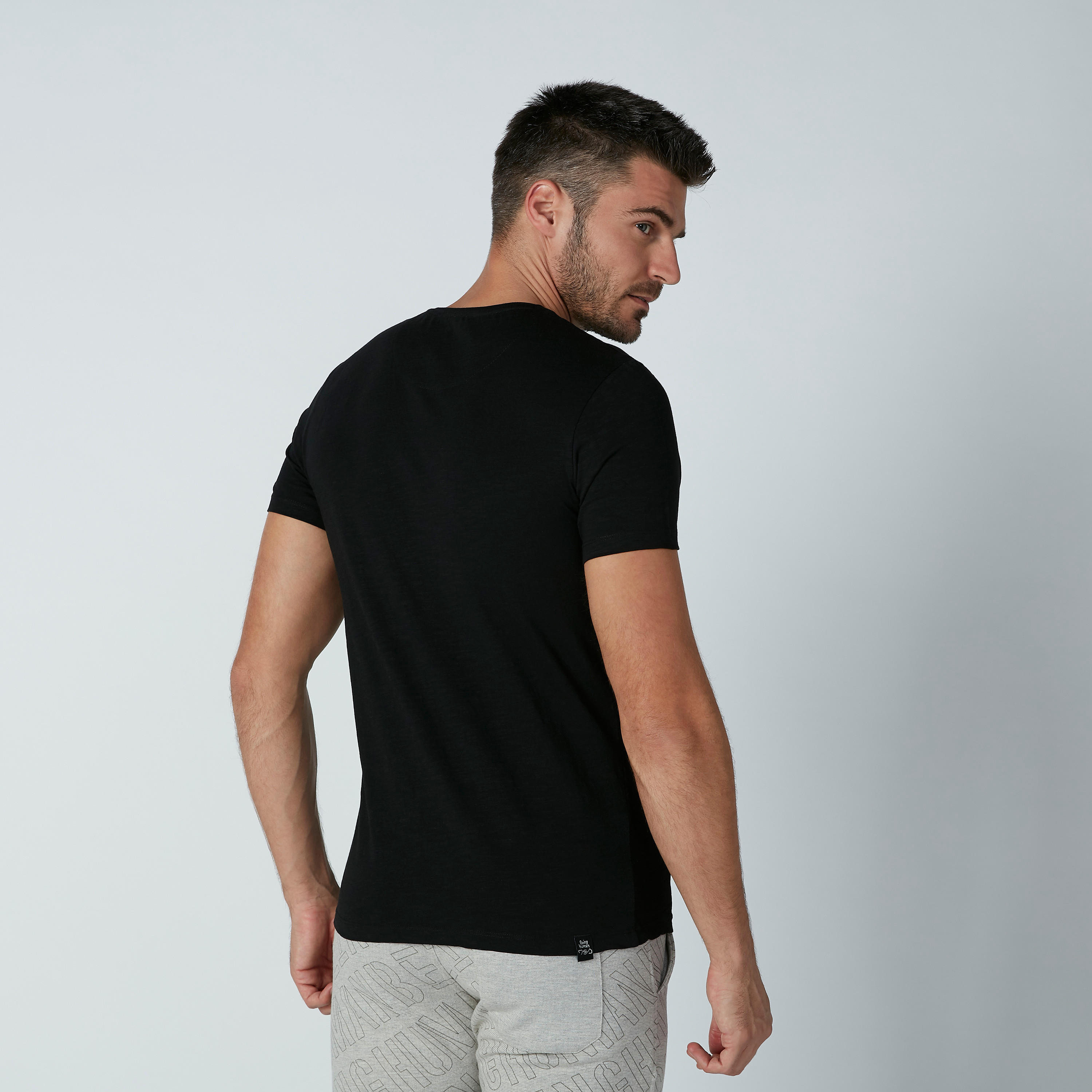 Being Human Printed T-shirt with Short Sleeves-men-clothing-tshirtsandpolos-tshirts-image-3