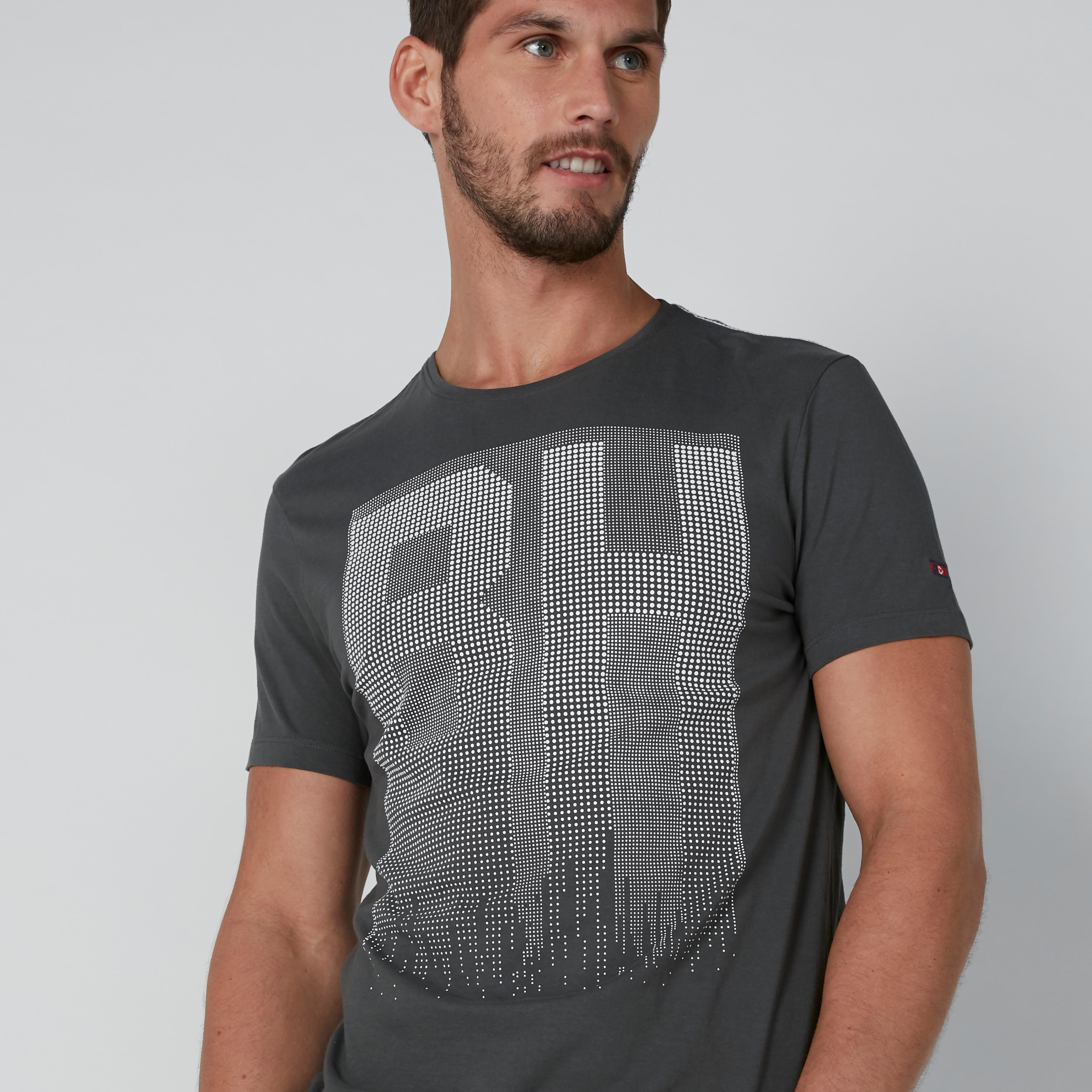 تيشيرت بأكمام قصيرة وطبعات بيينج هيومان-men-clothing-tshirtsandpolos-tshirts-image-4