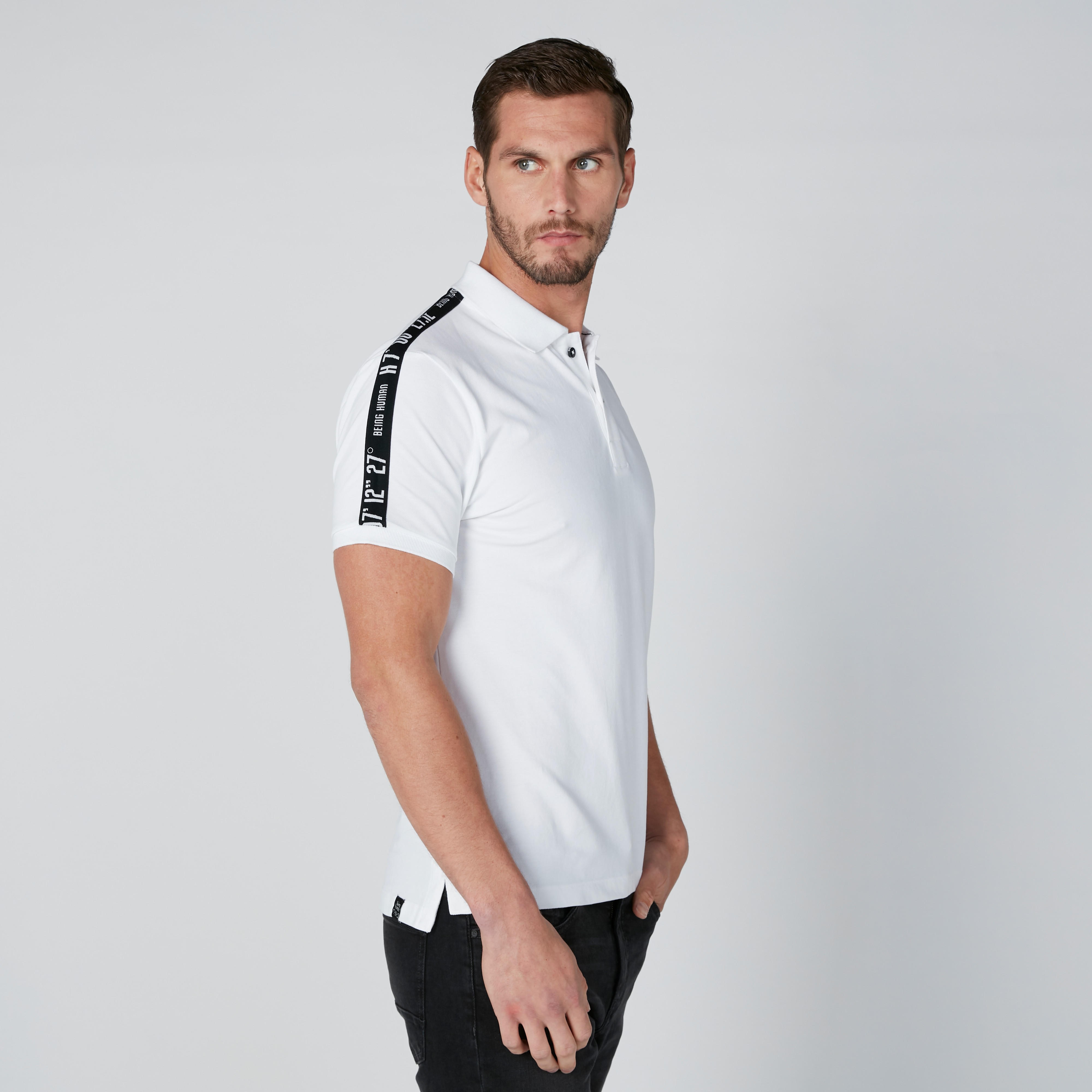 تيشيرت مستدام بولو بشريطة بيينج هيومان-men-clothing-tshirtsandpolos-polos-image-5