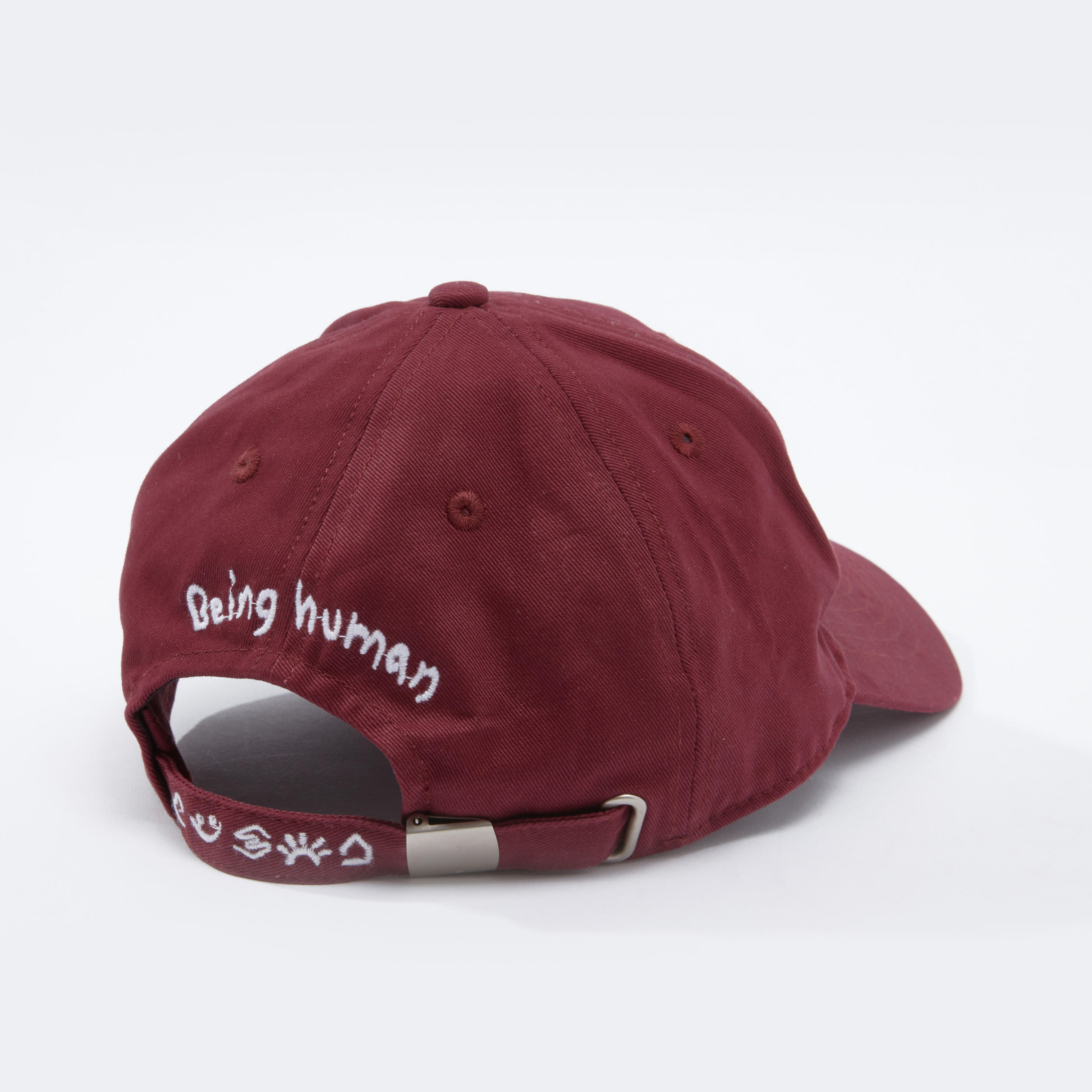 قبعة كاب بثنية إغلاق وتطريز بيينج هيومان-men-caps-image-3