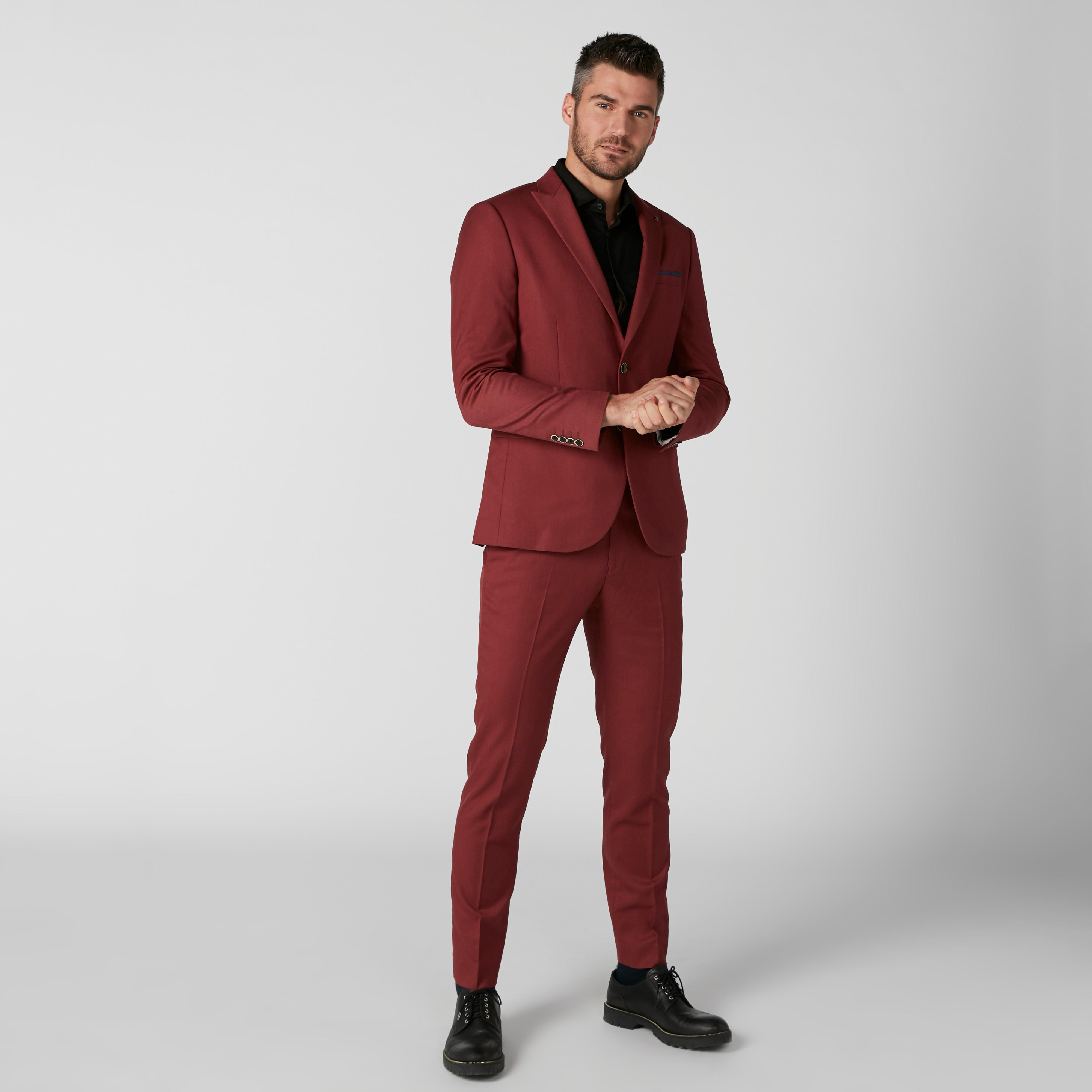 قميص بأكمام طويلة وأزرار من بيينج هيومن-men-clothing-shirts-image-3