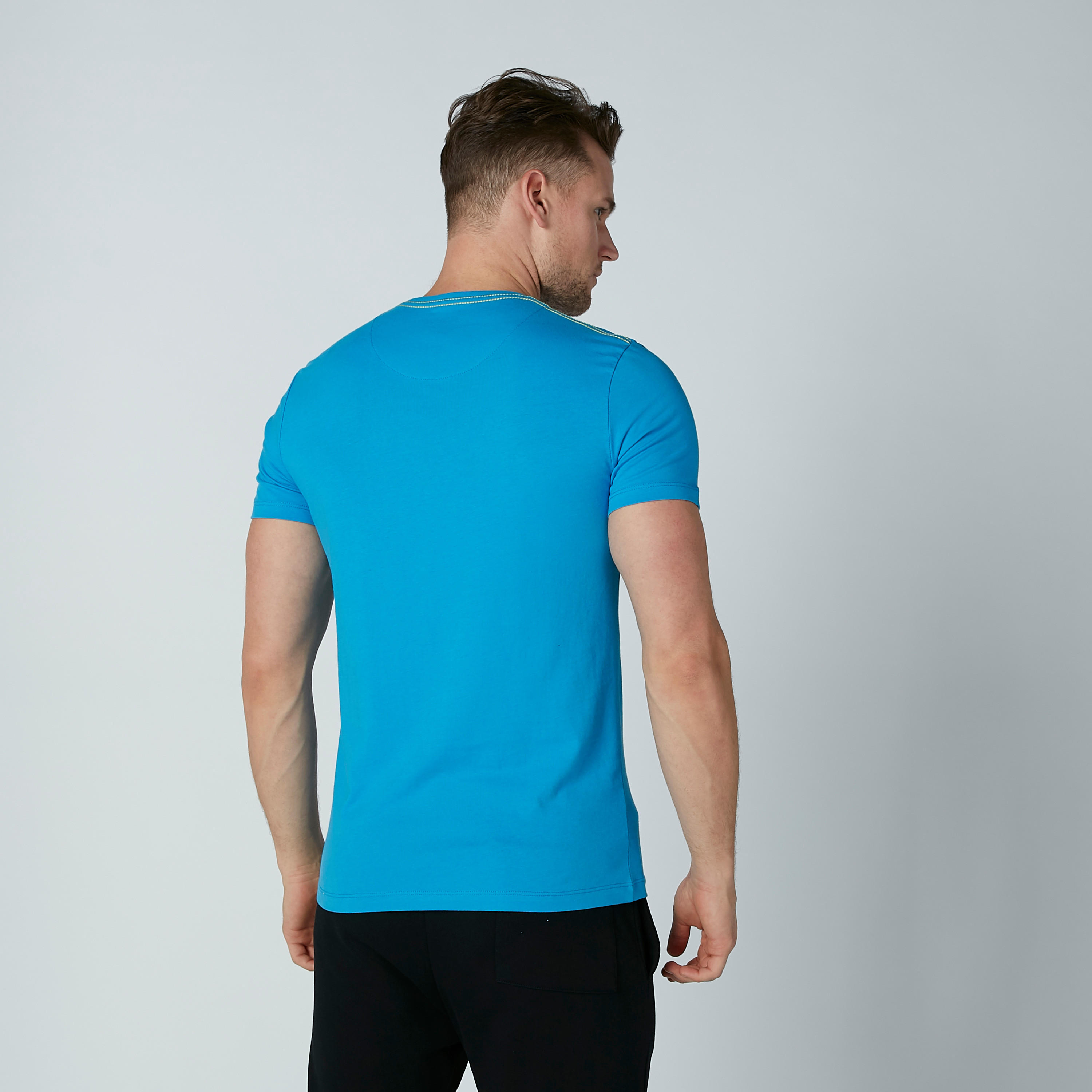 تيشيرت بأكمام قصيرة وطبعات بيينج هيومان-men-clothing-tshirtsandpolos-tshirts-image-3