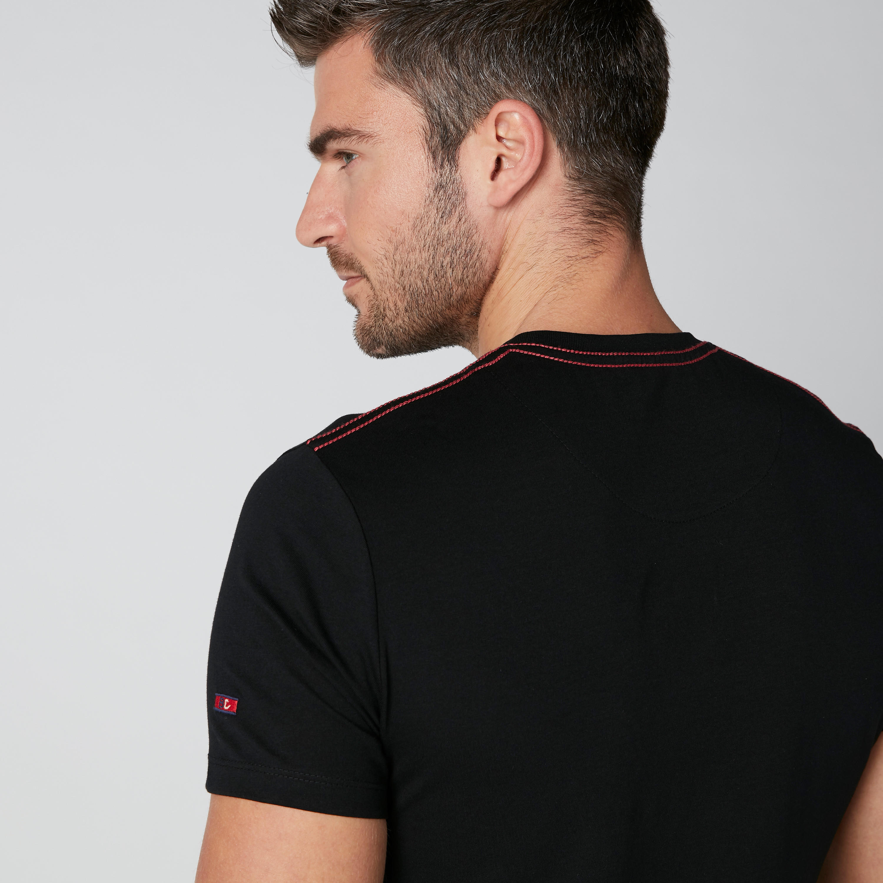 تيشيرت بأكمام قصيرة وطبعات بيينج هيومان-men-clothing-tshirtsandpolos-tshirts-image-5