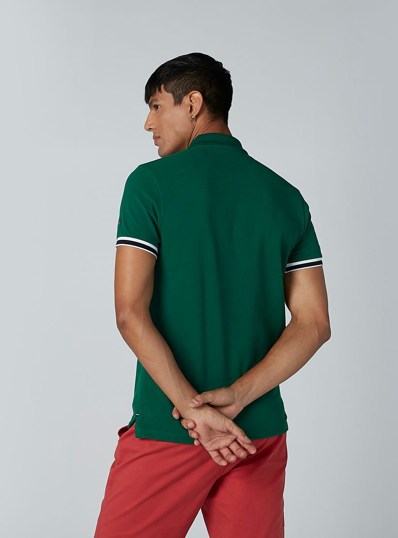 تيشيرت بياقة بولو وأكمام قصيرة بيينج هيومان-men-clothing-tshirtsandpolos-polos-image-4