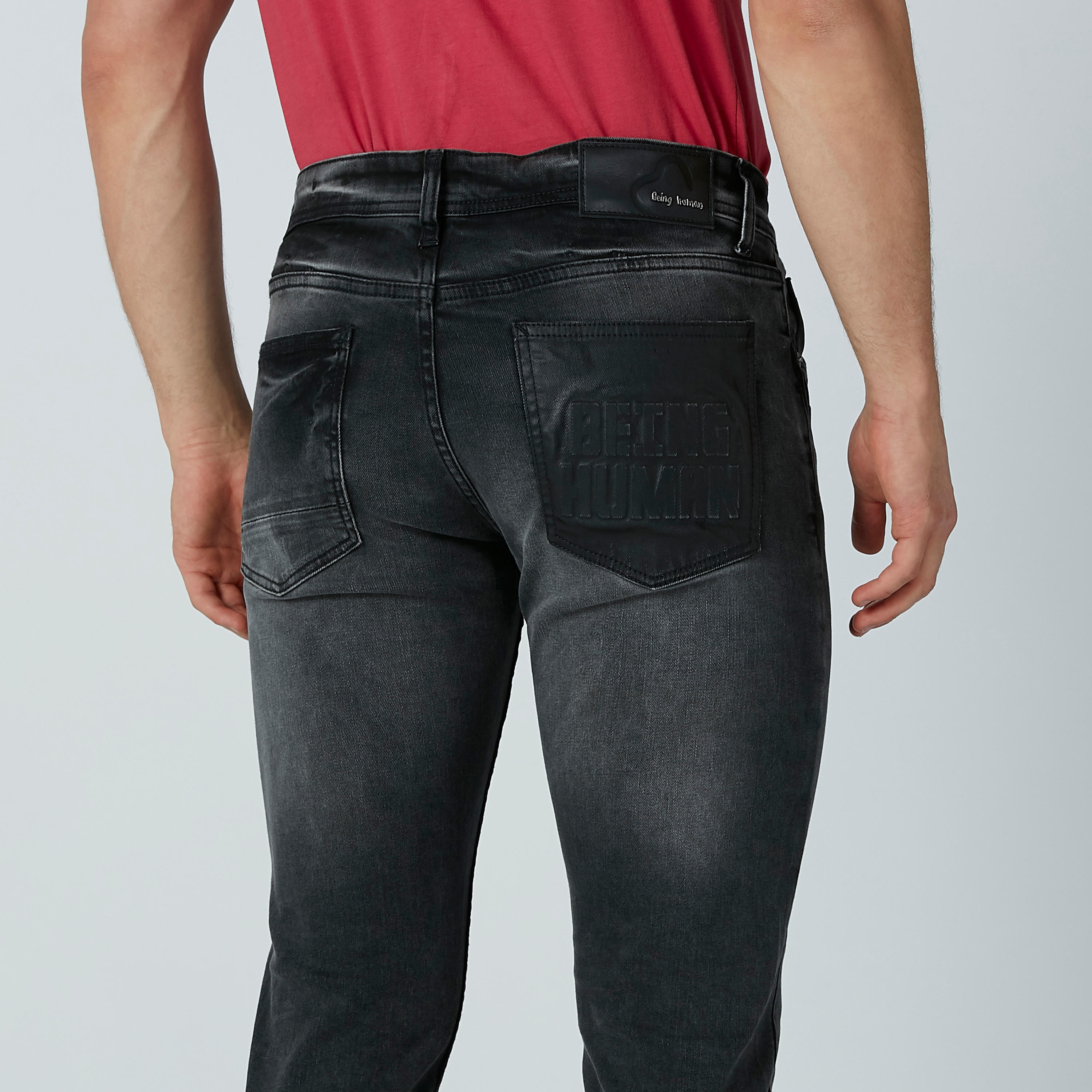 بنطال جينز بجيوب من بيينج هيومان-men-clothing-bottoms-jeans-image-5