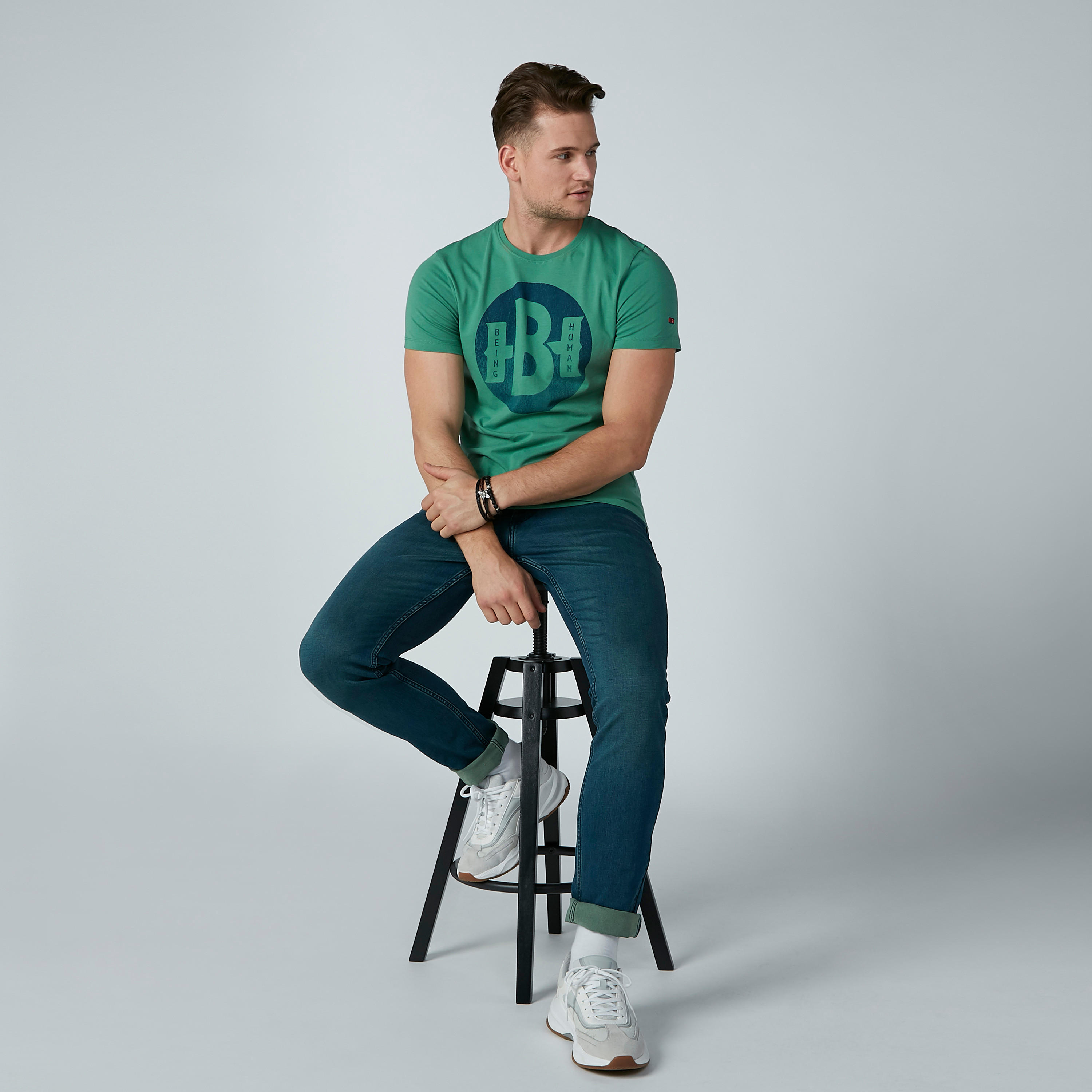 Being Human Printed T-shirt with Round Neck-men-clothing-tshirtsandpolos-tshirts-image-2
